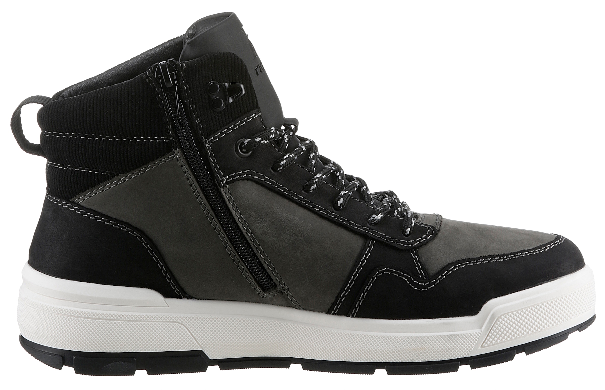 Rieker EVOLUTION Schnürboots, Winterboots, High-Top Sneaker, Stiefelette mit R-TEX-Membran