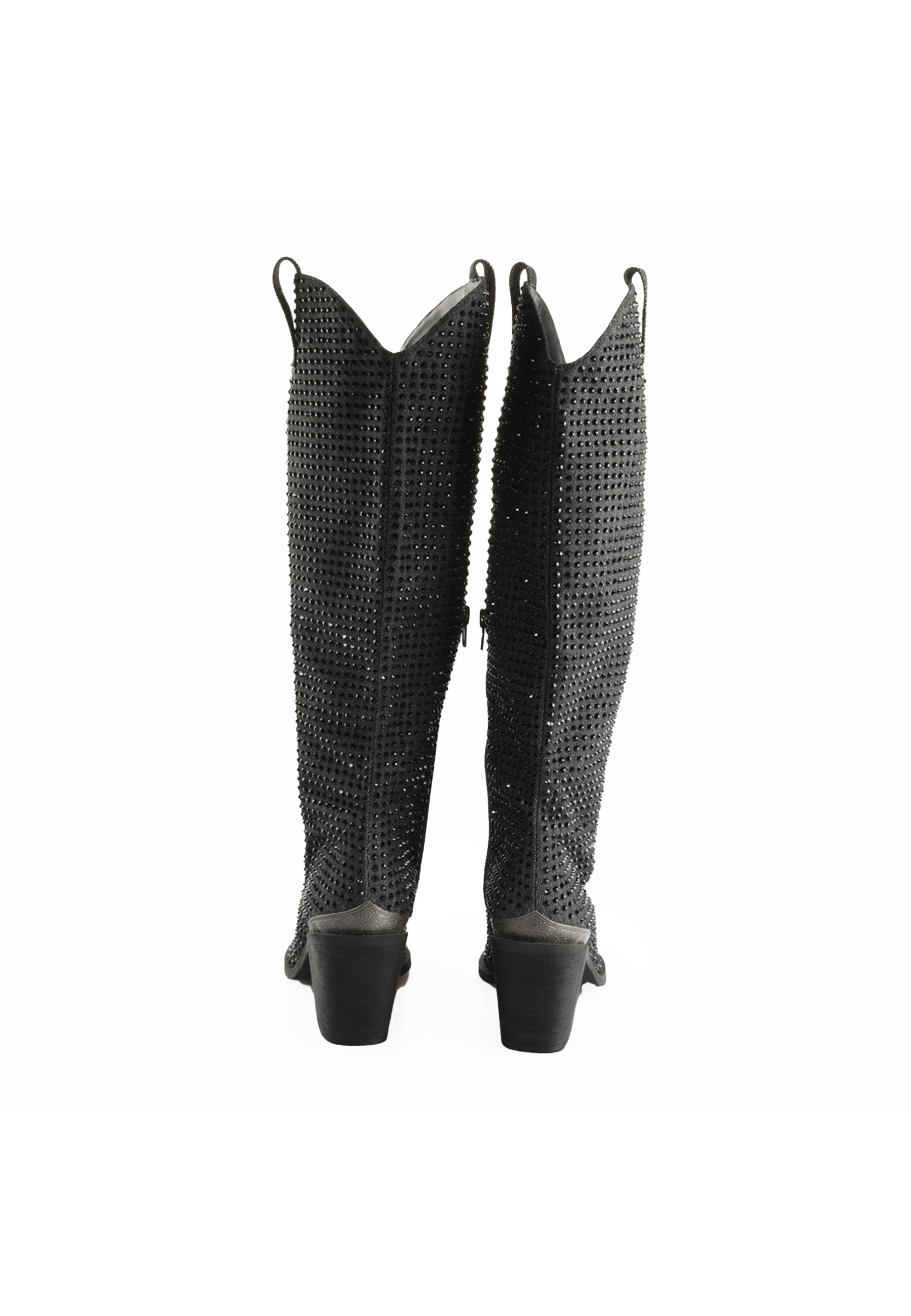 Buffalo Stiefel "Buffalo West Boot Hi Glam Vegan Denim" günstig online kaufen