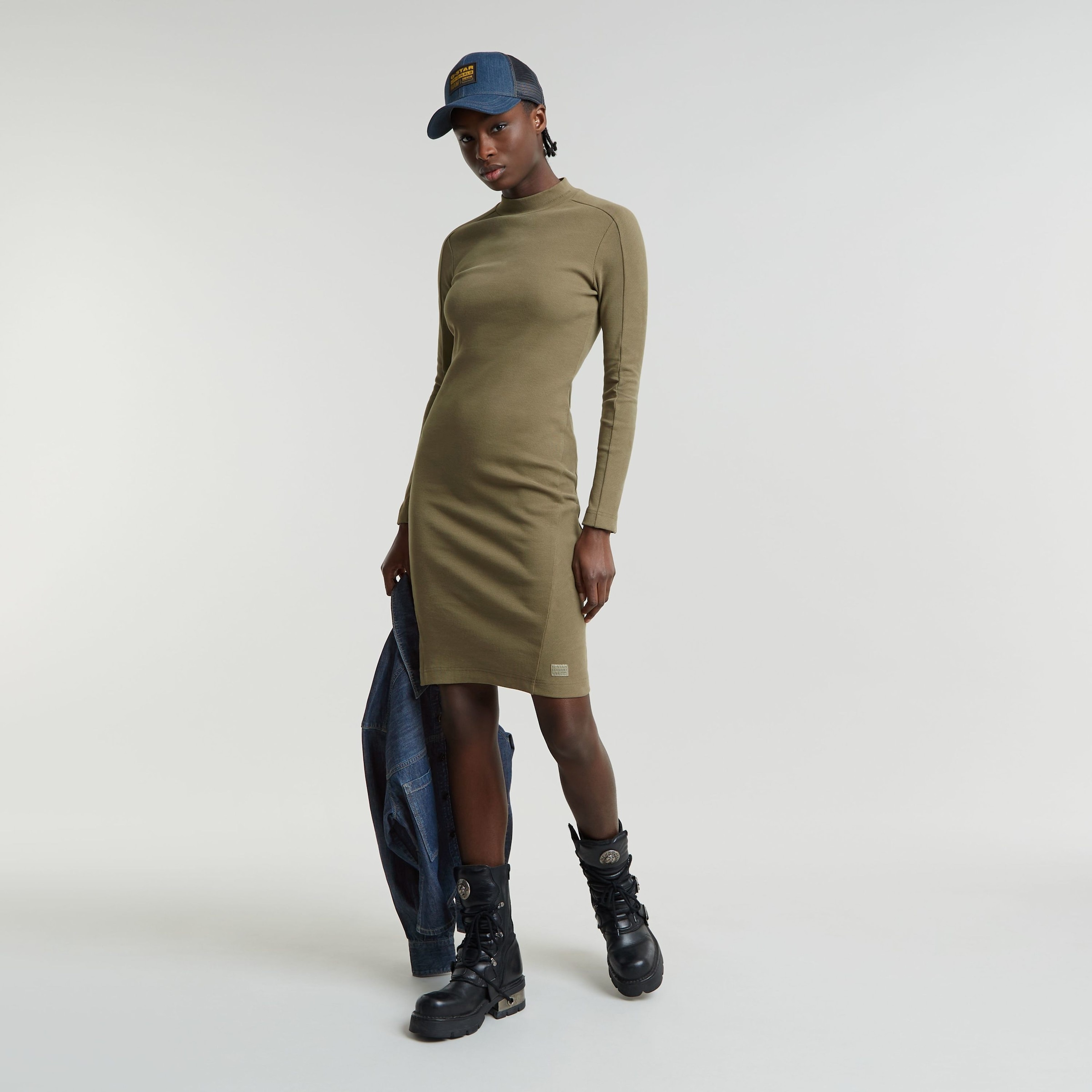 G-STAR Jerseykleid »Slim Rib«