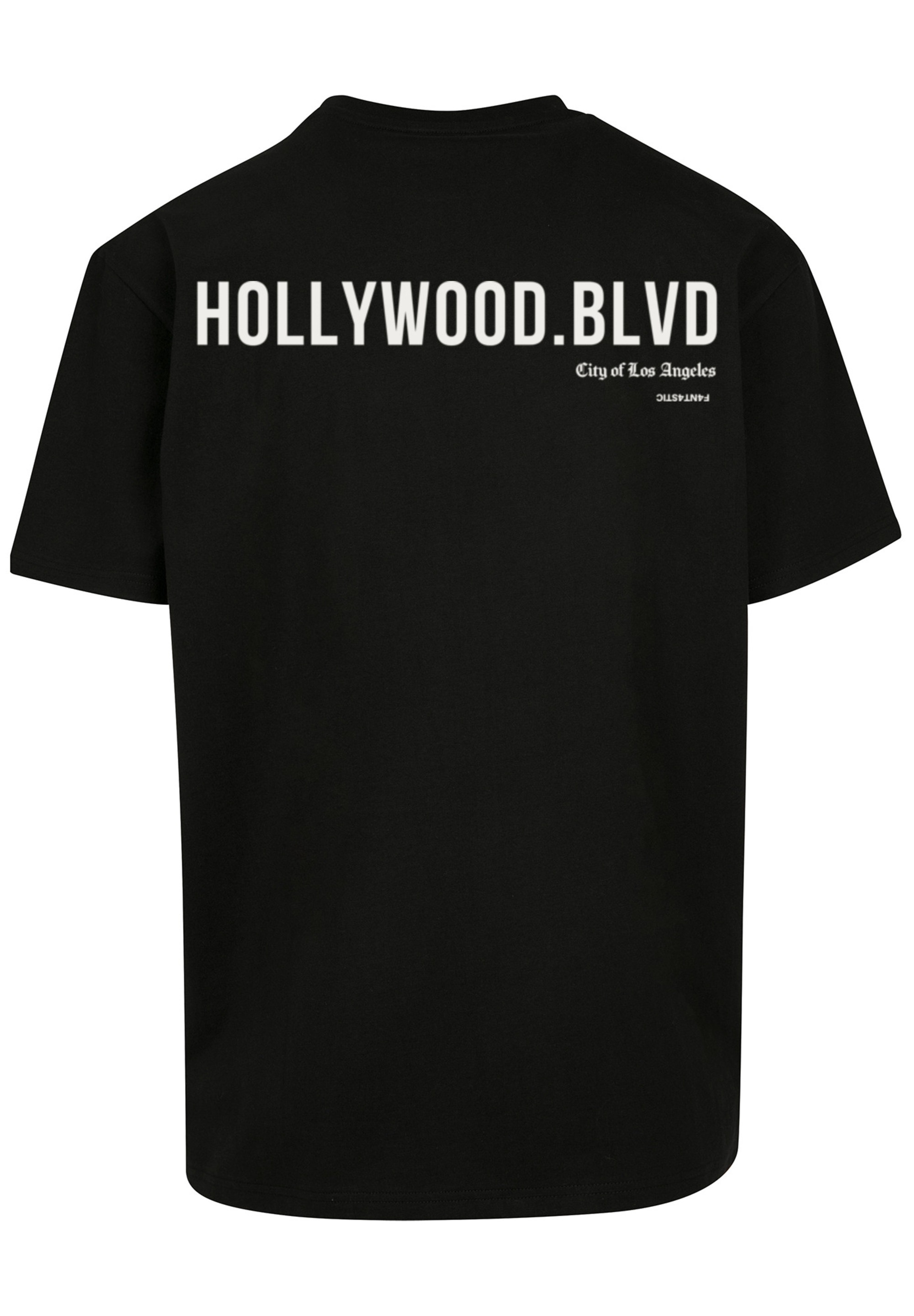 F4NT4STIC T-Shirt »Hollywood blvd OVERSIZE TEE«, Print