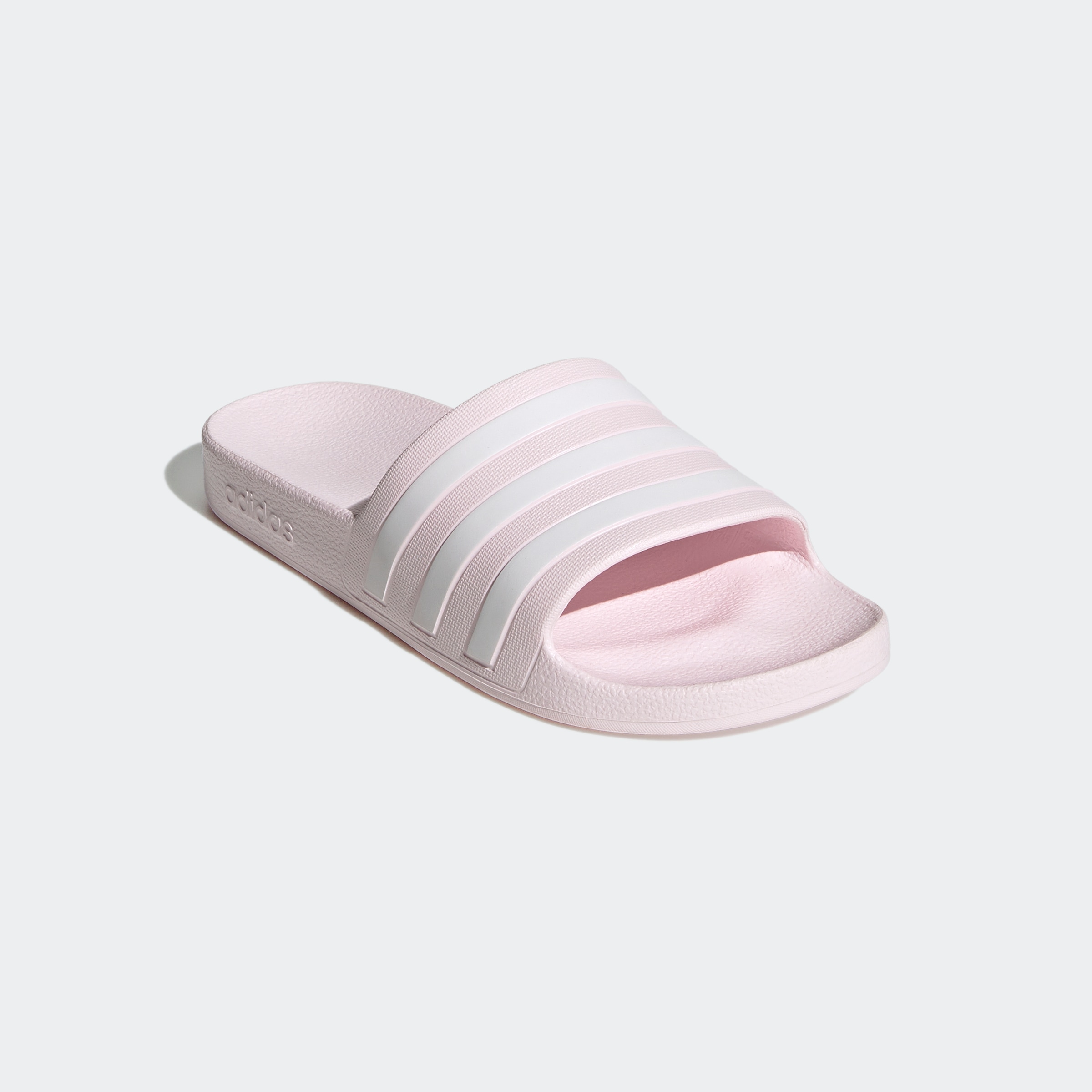 Badesandale ADIDAS SPORTSWEAR "AQUA ADILETTE", Damen, Gr. 37, rosa (almost pink, ftwr weiß, almost pink), Synthetik, Schuhe, Badelatschen