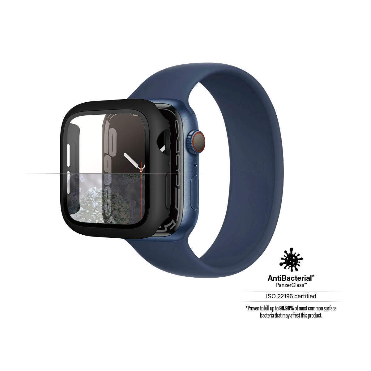 PanzerGlass Displayschutzglas »Full Body - Apple Watch 7 (44 mm)«