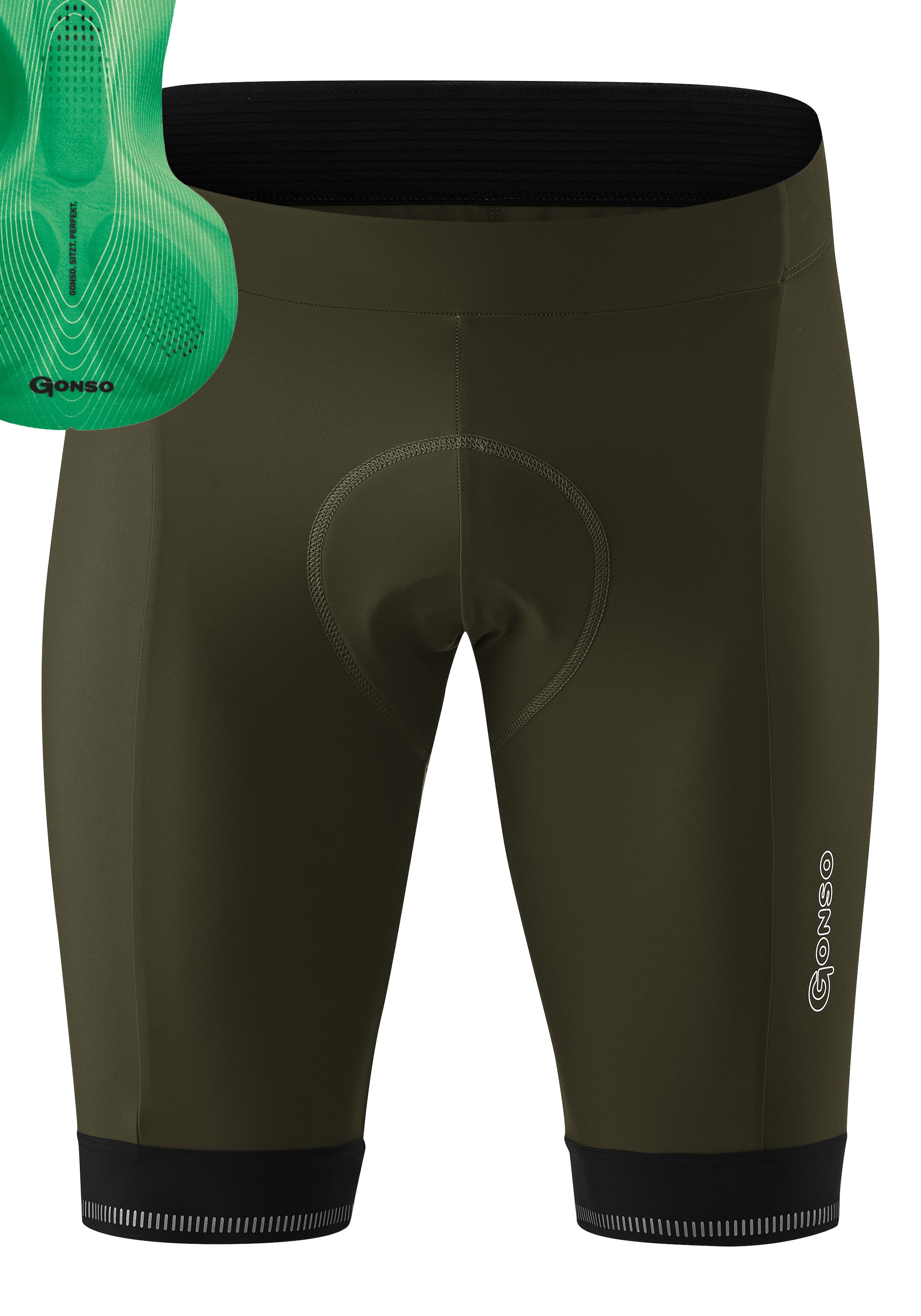 Gonso Fahrradhose "SITIVO M 0", Herren Radhose mit innovativem Sitzpolsterkonzept