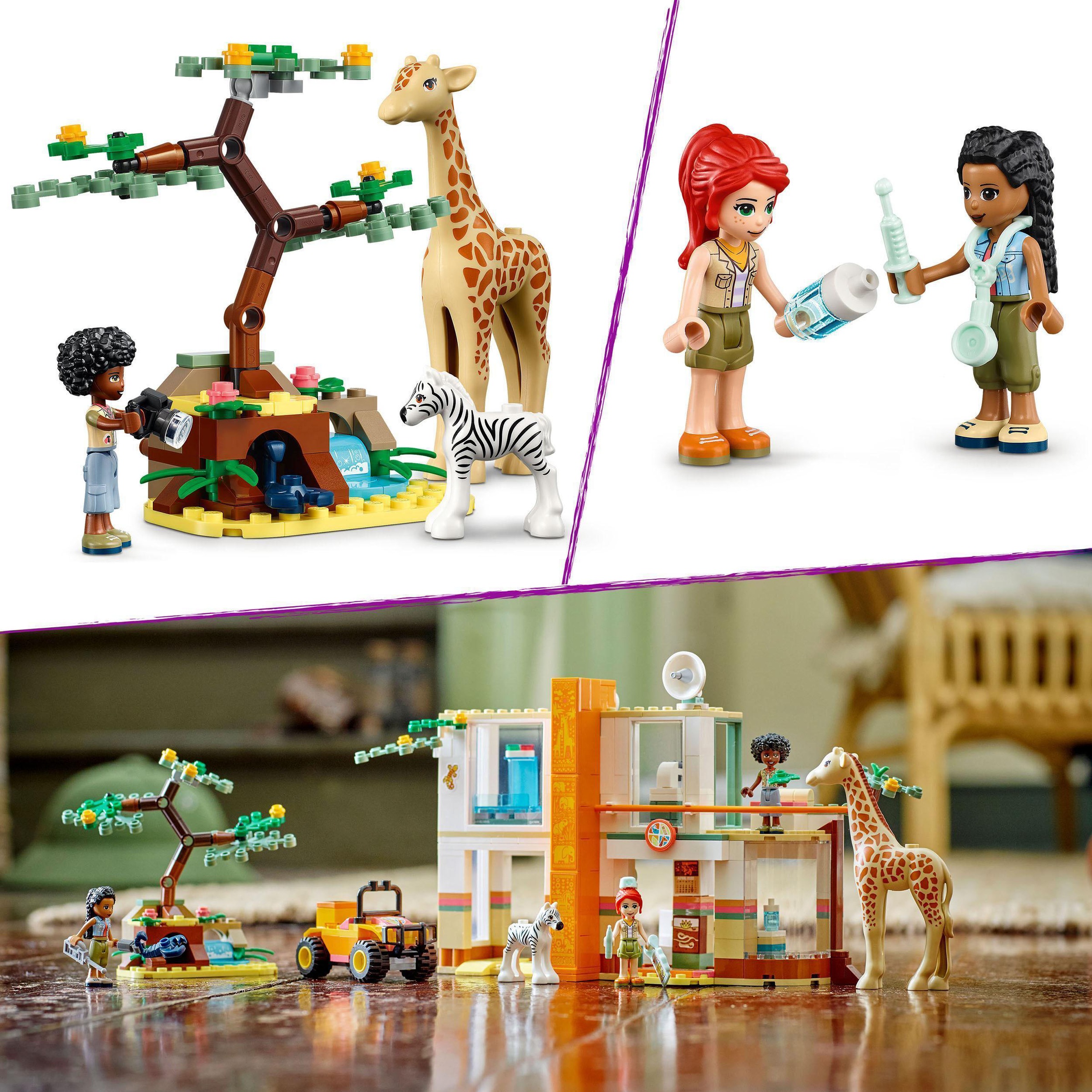 LEGO® Konstruktionsspielsteine »Mias Tierrettungsmission (41717), LEGO® Friends«, (430 St.)