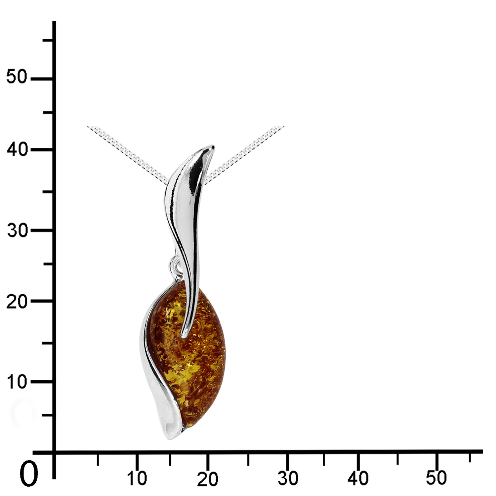 OSTSEE-SCHMUCK Kette mit Anhänger »Ostsee-Schmuck Kette mit Anhänger Elida Kette mit Anhänger Elida«