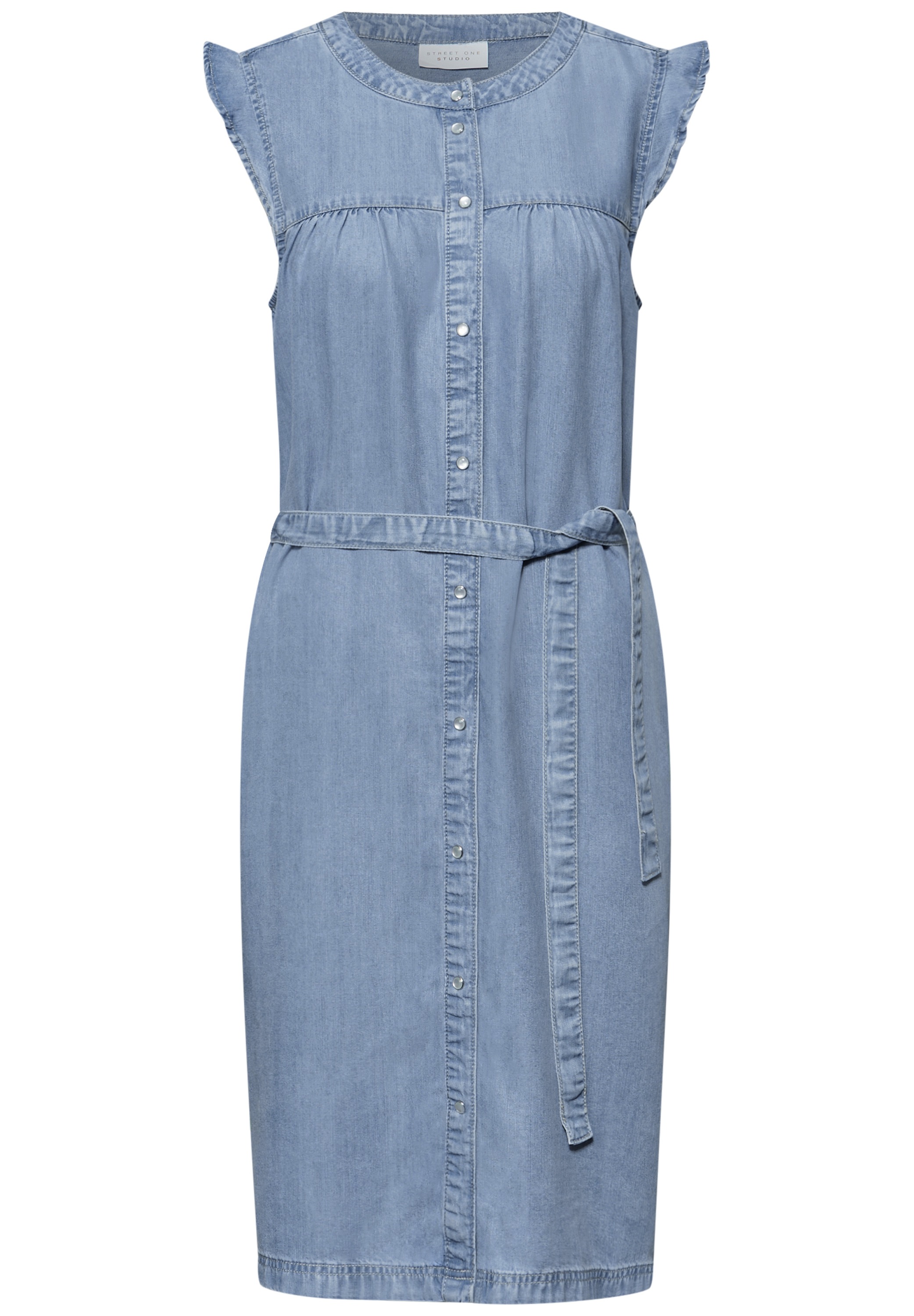 STREET ONE STUDIO Midikleid Ohne Taschen aus Lyocell