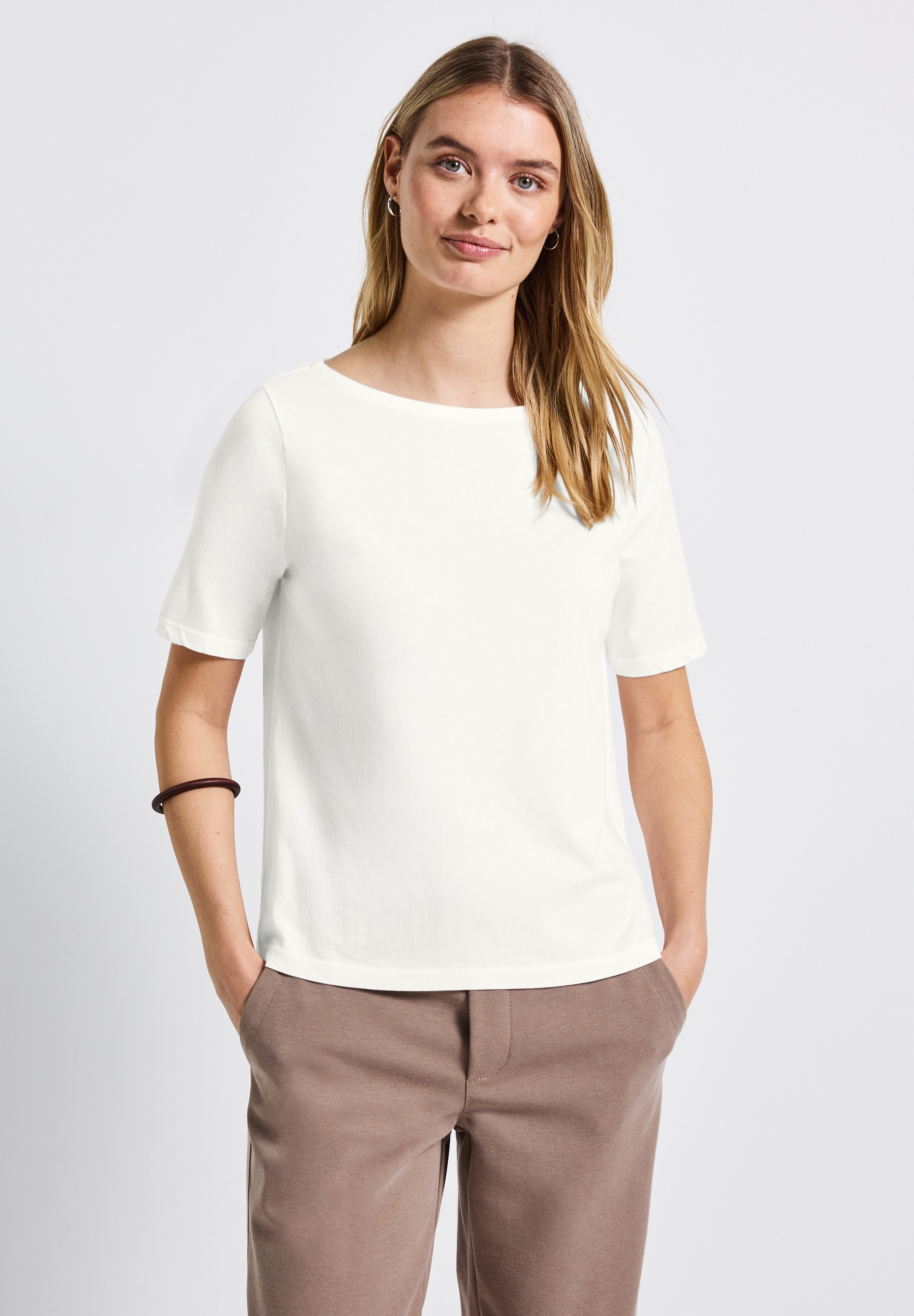 STREET ONE T-Shirt, aus reiner Baumwolle günstig online kaufen