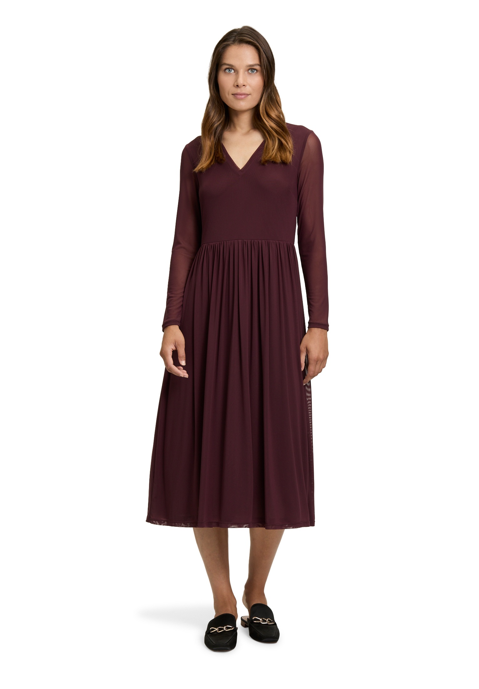 Vera Mont Maxikleid "Damen Maxikleid unifarben" Nahttasche Material günstig online kaufen