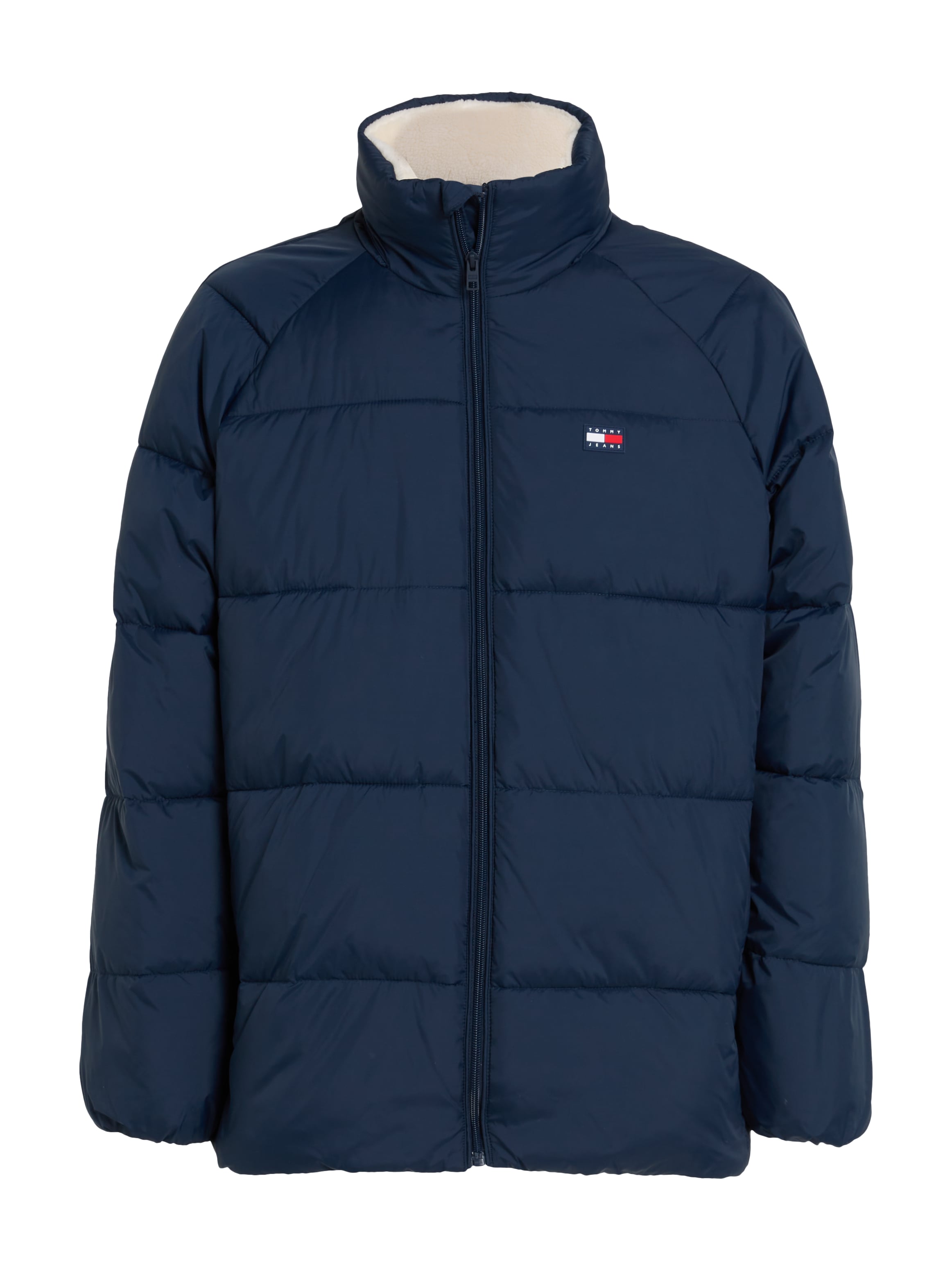 Tommy Jeans Steppjacke »TJM POLY PUFFER EXT«, ohne Kapuze