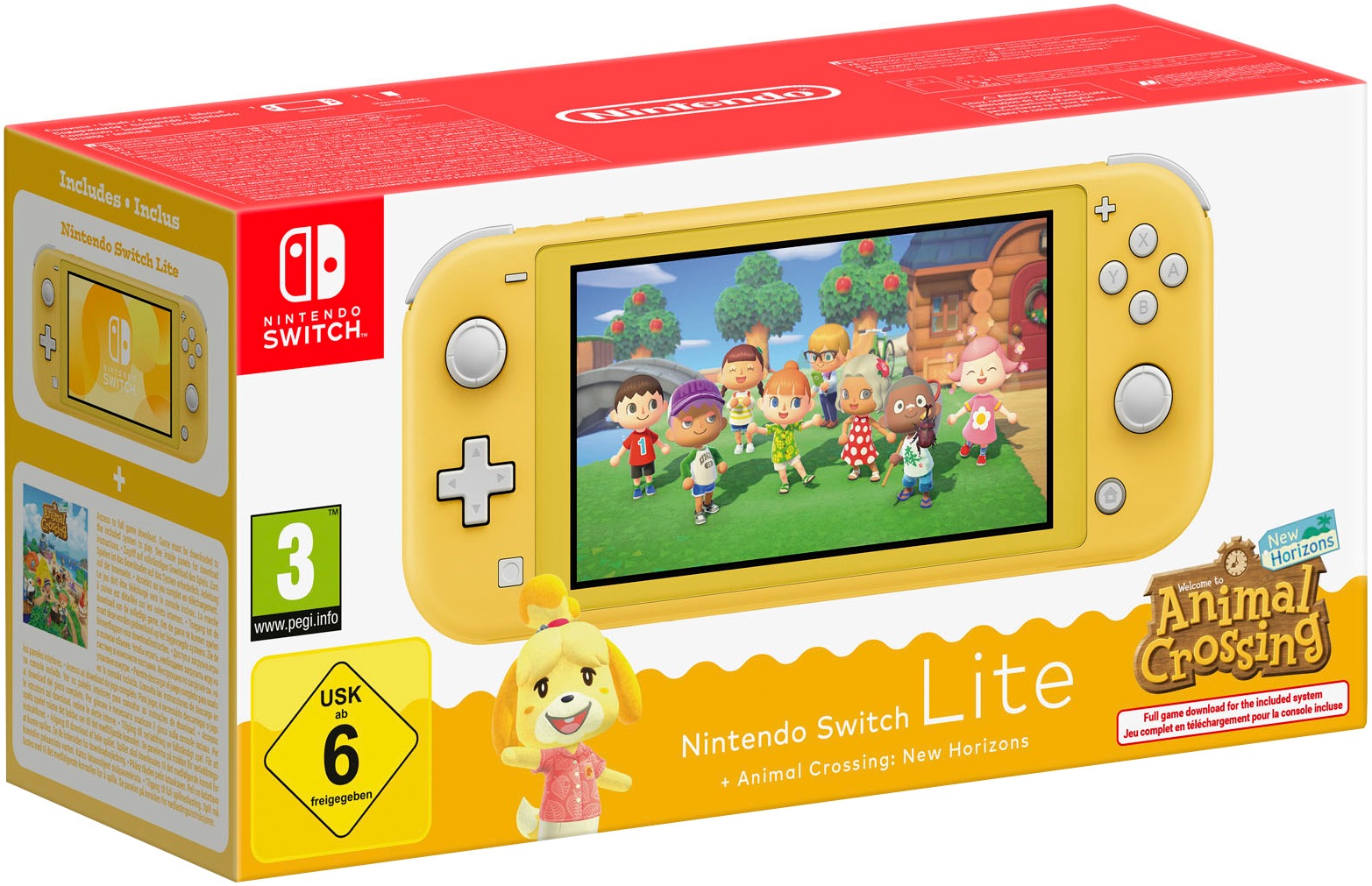 Nintendo Switch Konsolen-Set »Switch Lite + Animal Crossing: New Horizons Bundle«