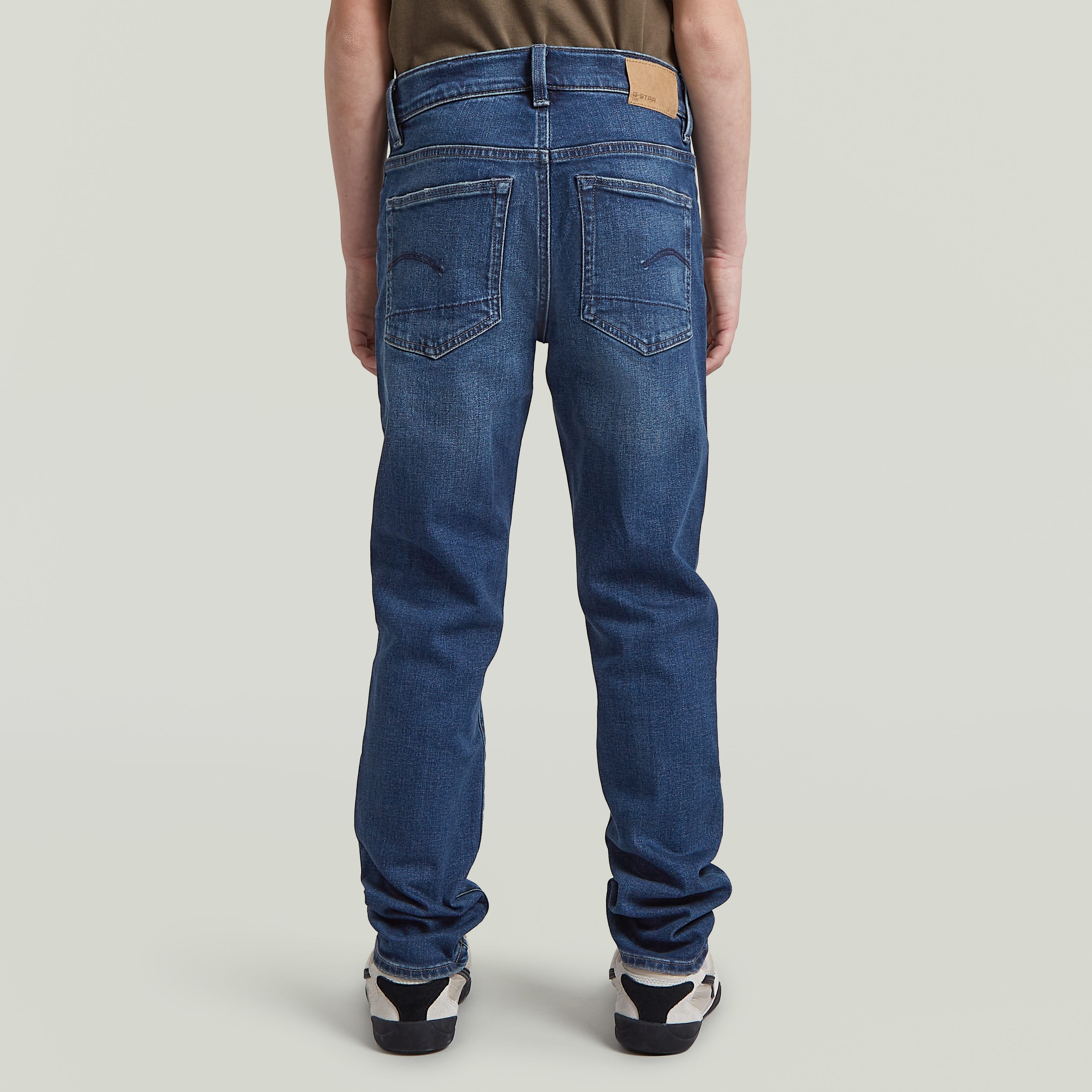 G-STAR 5-Pocket-Jeans »KIDS, 3301 SLIM« mit mittlerem Bund, Baumwoll-Denim