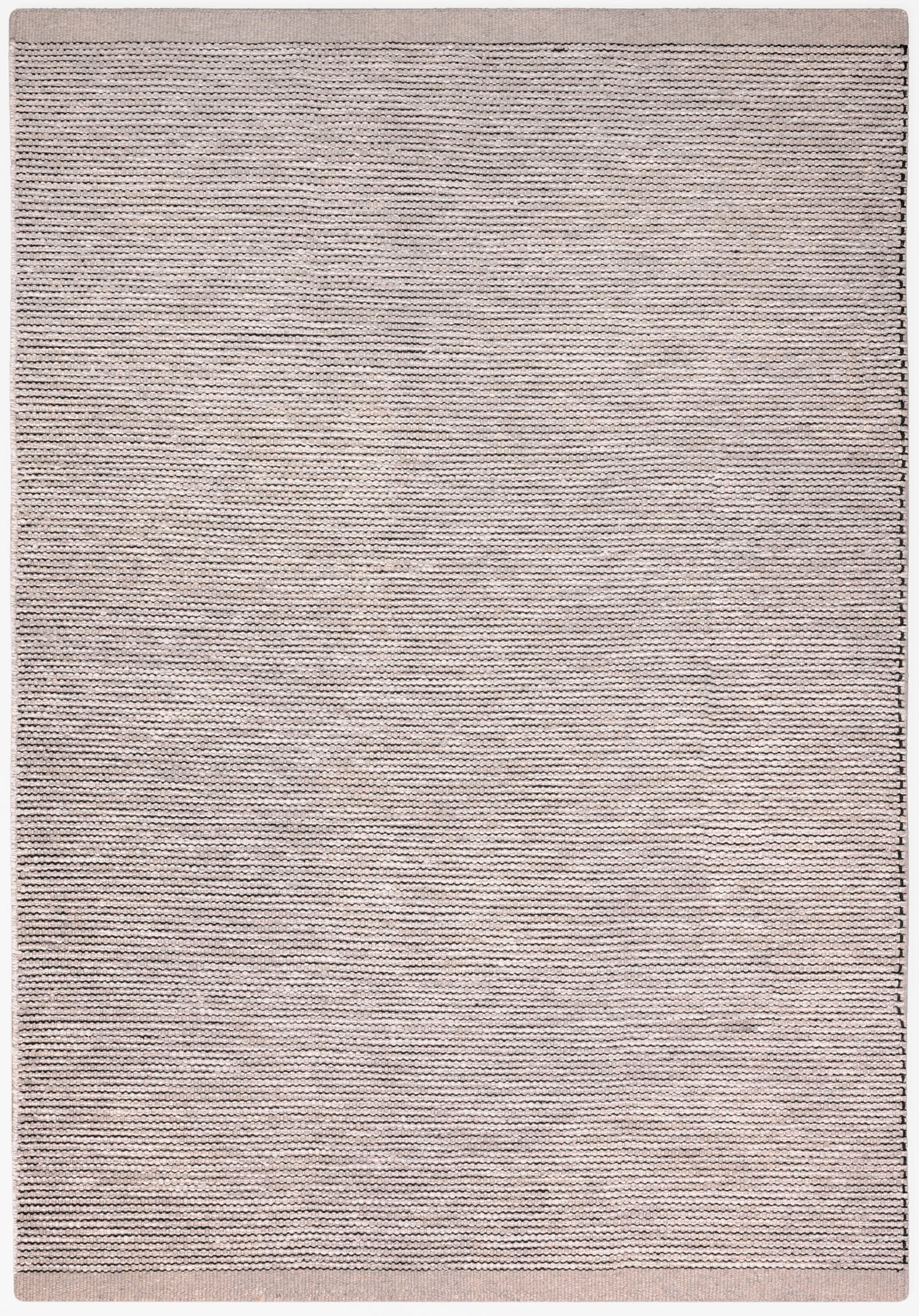 my home Wollteppich »Odenne«, rechteckig, 10 mm Höhe, handgewebter Wendeteppich, melierte Optik, reine Wolle, Wohnzimmer