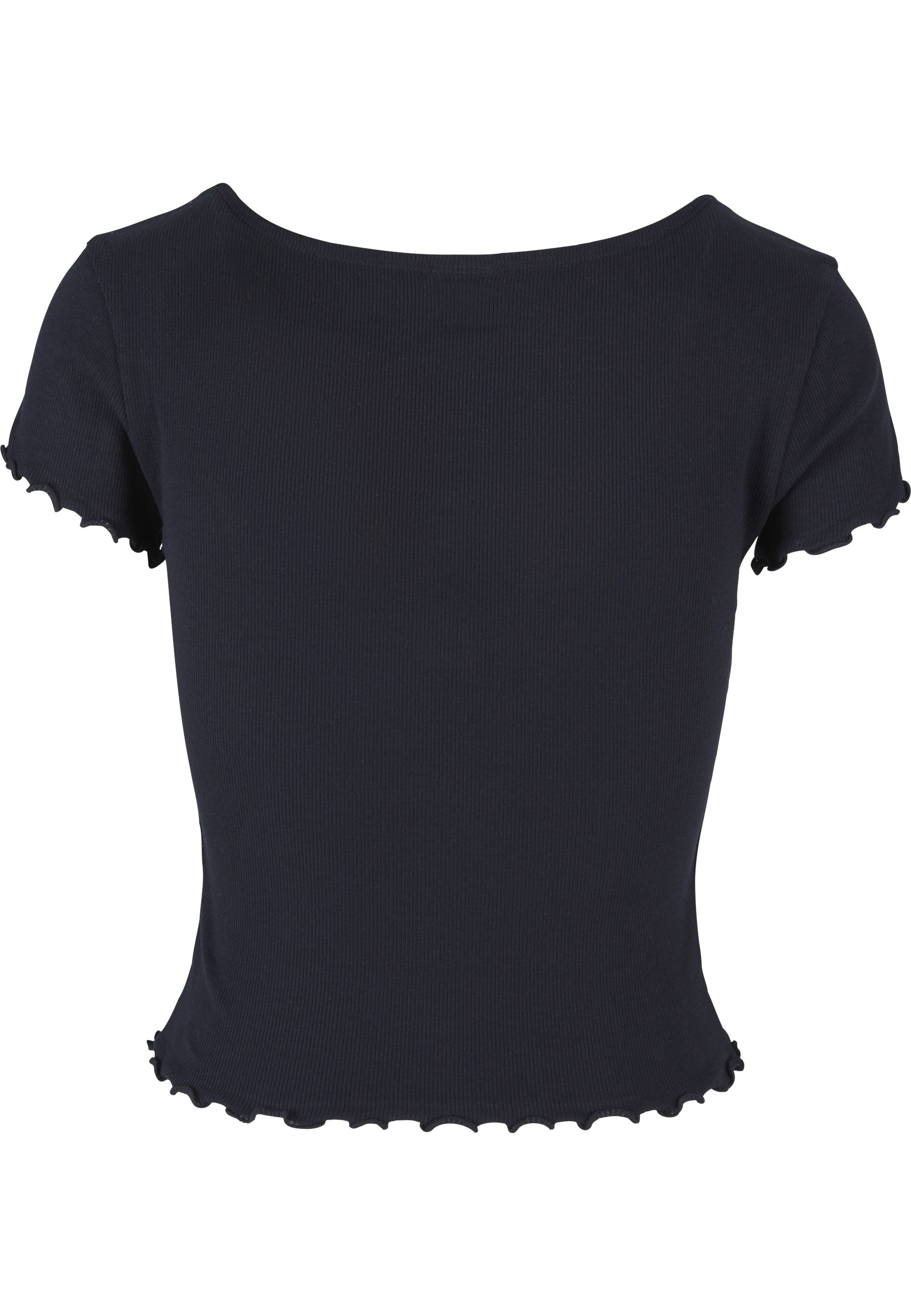 URBAN CLASSICS T-Shirt "Urban Classics Damen Ladies Rib Babylock Tee" 1 Stk günstig online kaufen
