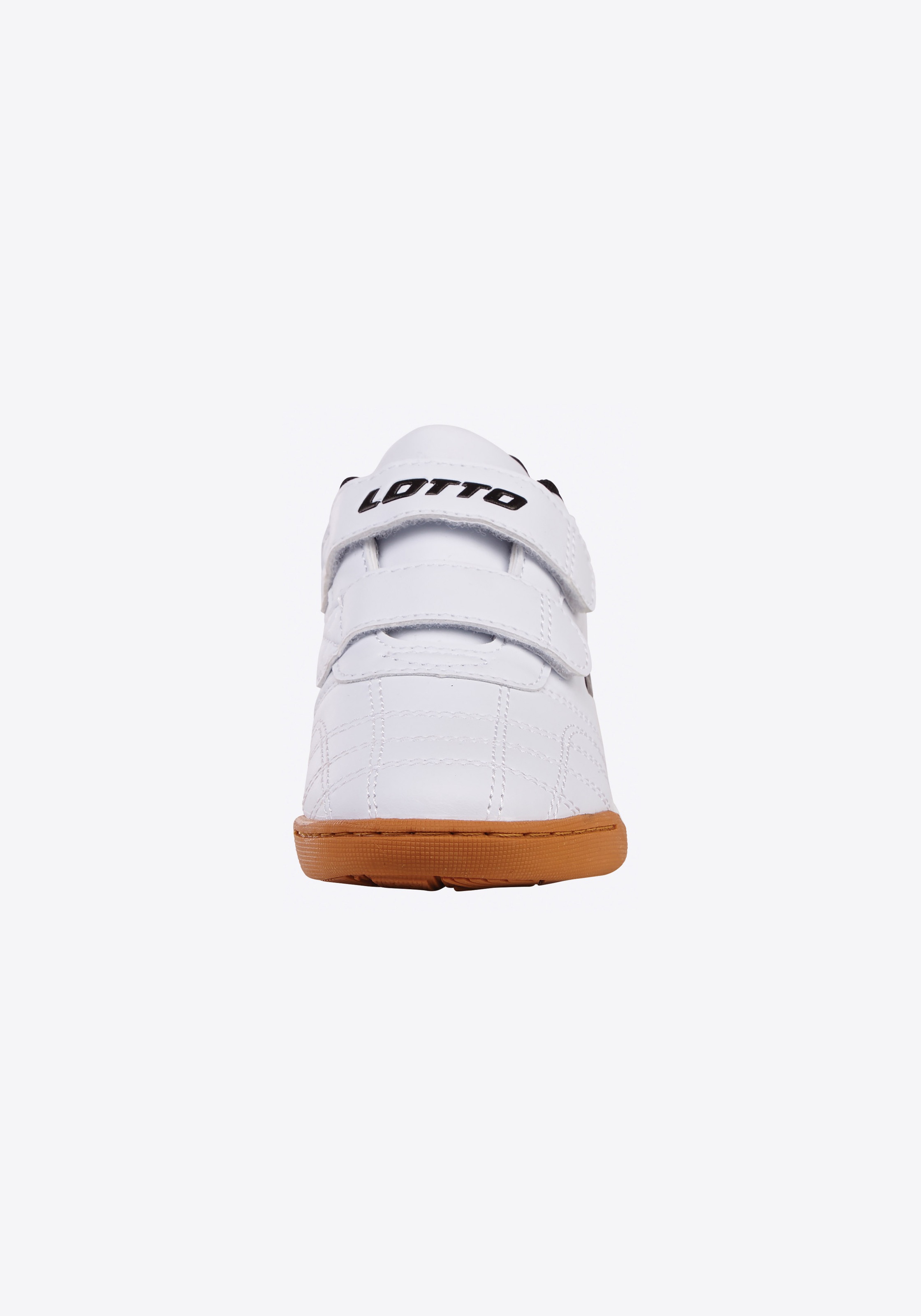 Hallenschuh LOTTO, Kinder, Gr. 32, schwarz-weiß (weiß, schwarz), Synthetik, Schuhe Hallenschuh, mit Klettverschluss 6