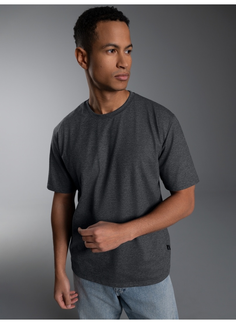 Trigema T-Shirt "TRIGEMA T-Shirt DELUXE Baumwolle" 1 Stk. günstig online kaufen