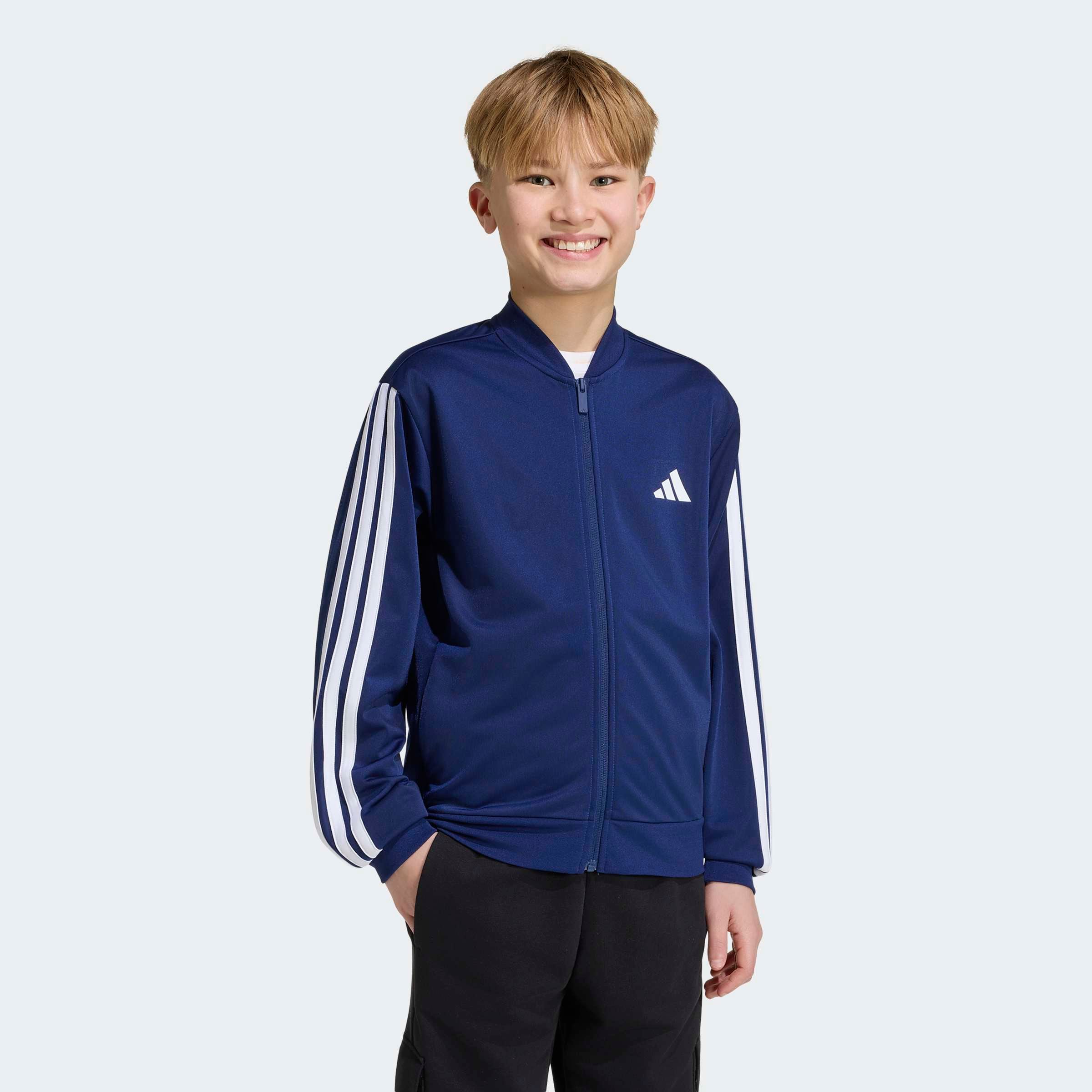adidas Sportswear Outdoorjacke »J 3S FZ TR TT« für Kinder, mit Reißverschluss