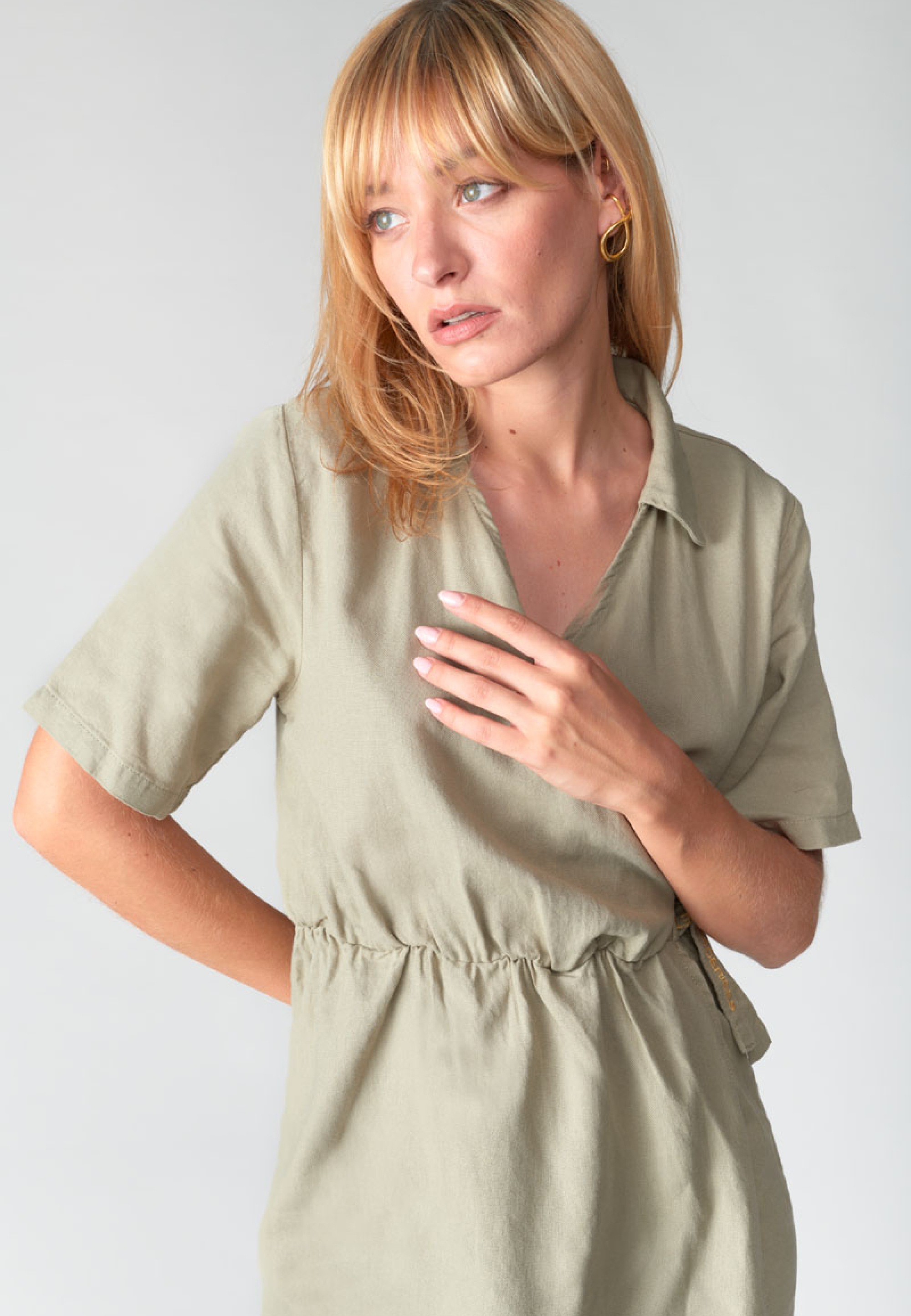 Le Temps Des Cerises Jerseykleid »FLOE«, in gewickeltem Design