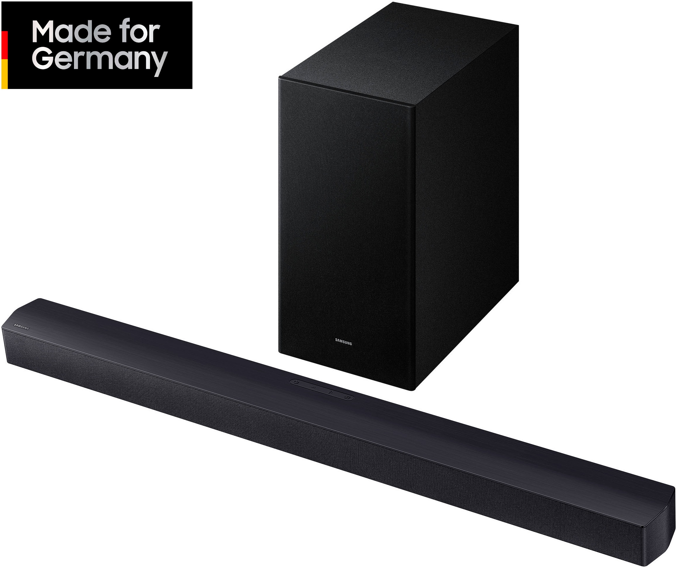 Samsung B-Serie HW-B460GF 2.1-Kanal Barre de son noir Bluetooth®, WiFi, avec subwoofer sans fil