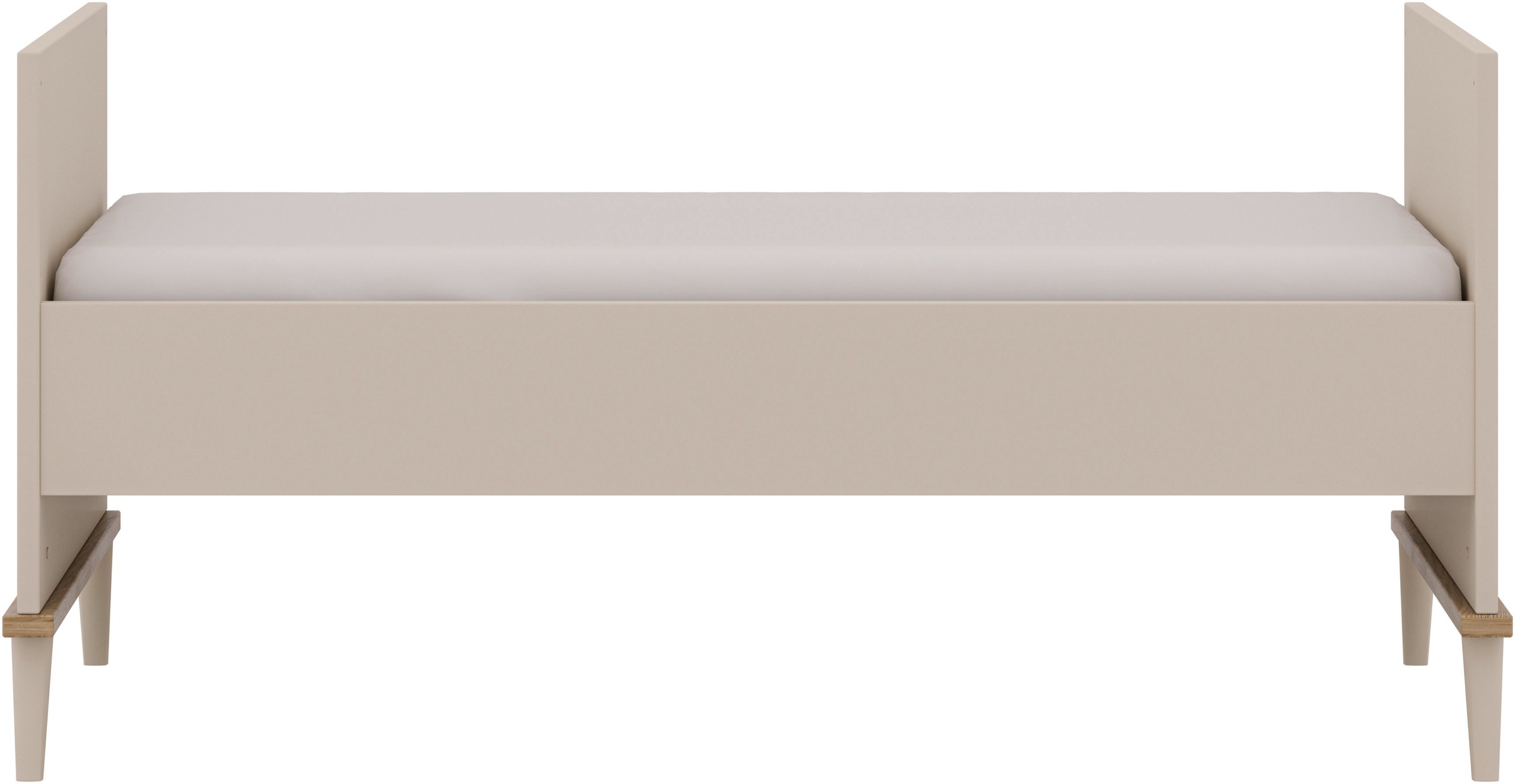 YUNY by PAIDI Umbauseiten »HAZEL für den Umbau vom Babybett zum Juniorbett« Erweiterungs-Set Kinderbett 70x140cm in Beige