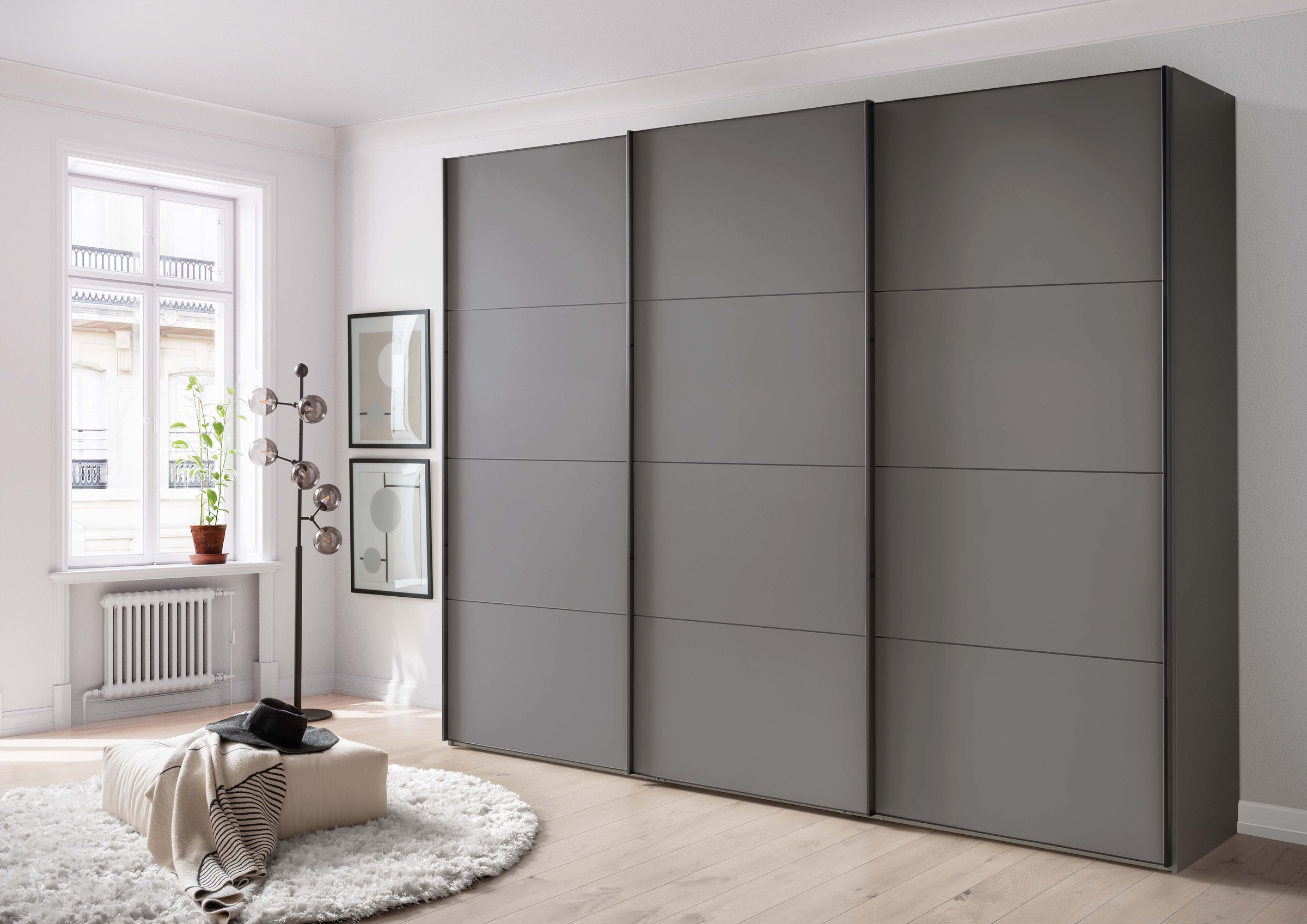 WIEMANN Schwebetürenschrank "Phoenix, Made in Germany, modernes Design, Hig günstig online kaufen