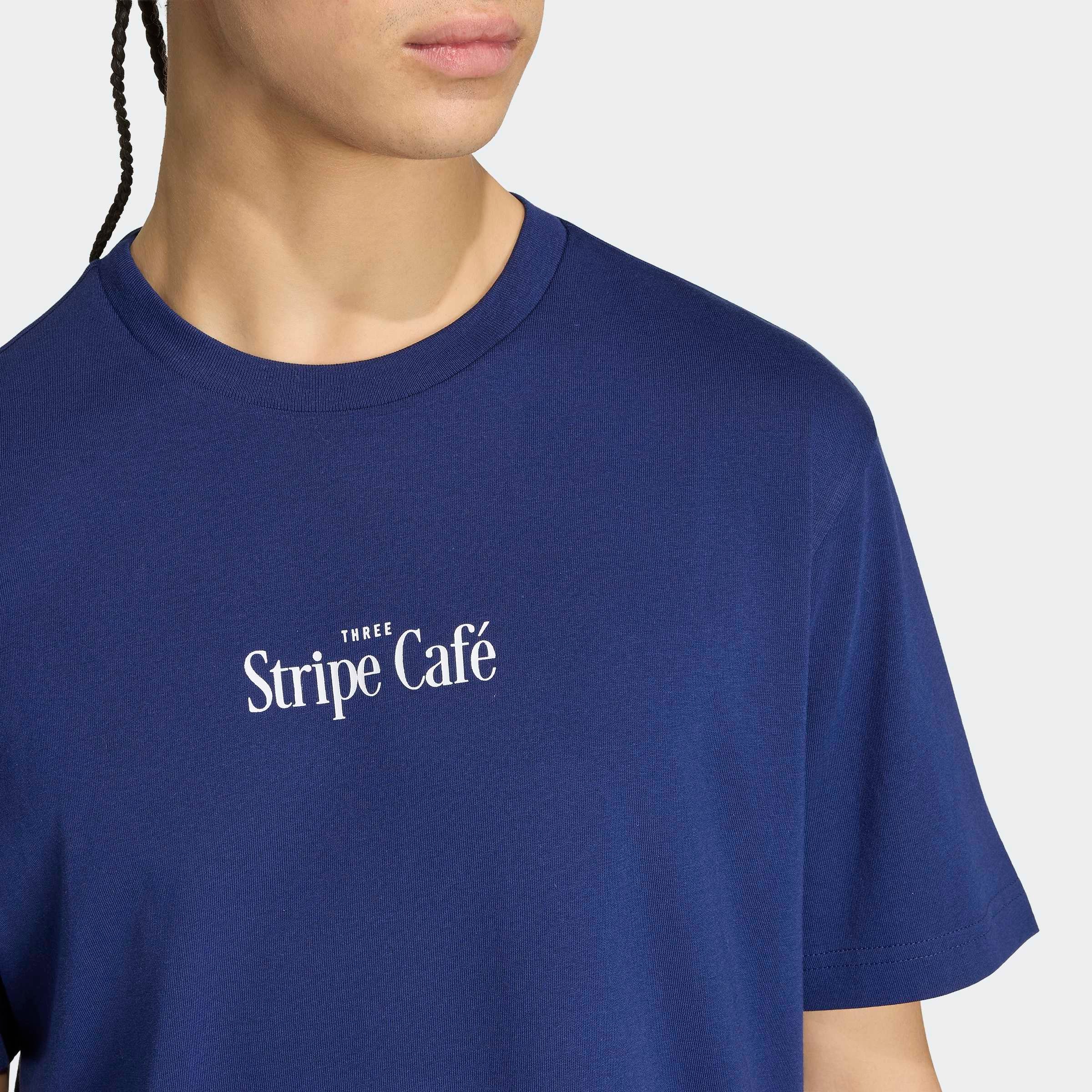 adidas Sportswear T-Shirt »COFFEE CAFE DONUT BAG GRAFIK« für Erwachsene, sportlicher Stil, aus Baumwolle