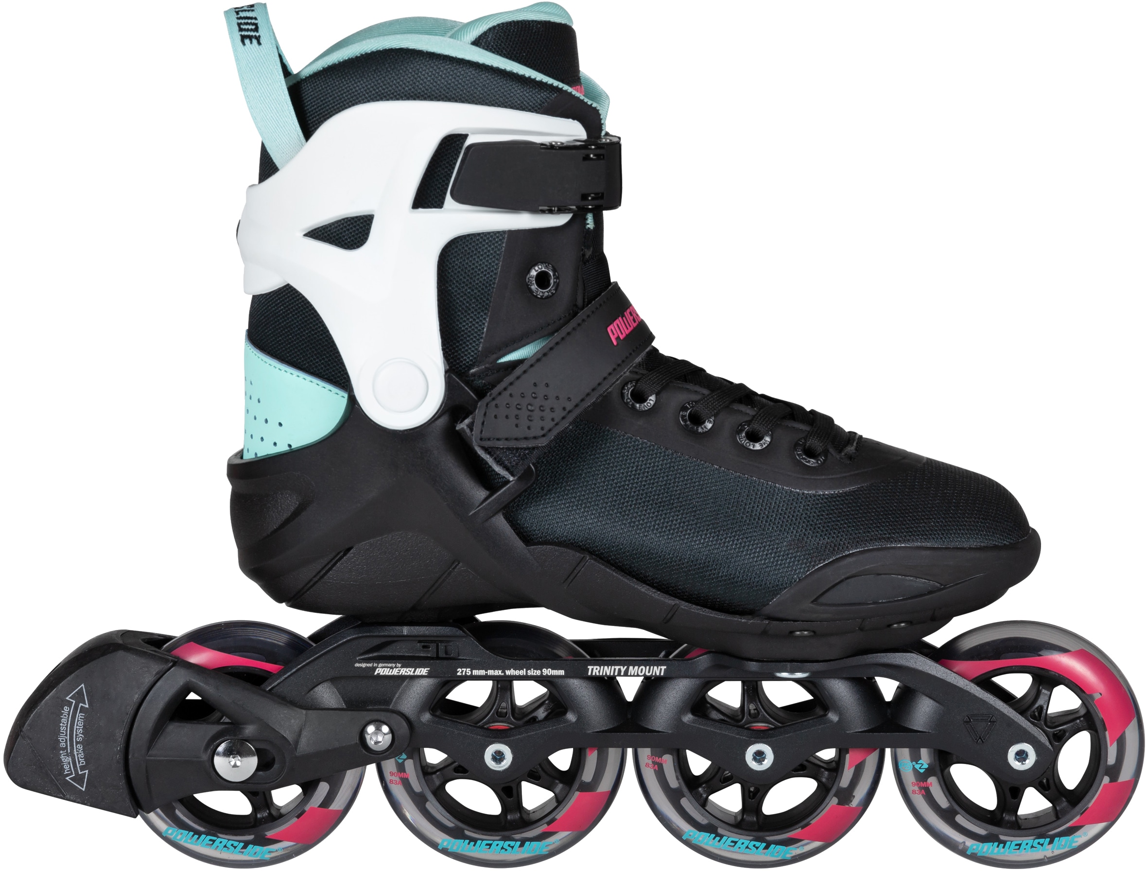 Inlineskates »Phuzion Radon Teal 90«