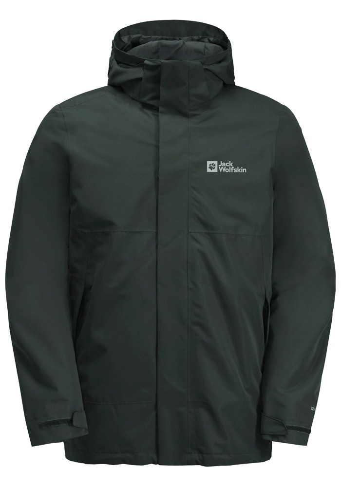 Jack Wolfskin 3-in-1-Funktionsjacke »LUNTAL 3IN1 JKT M«, mit Kapuze