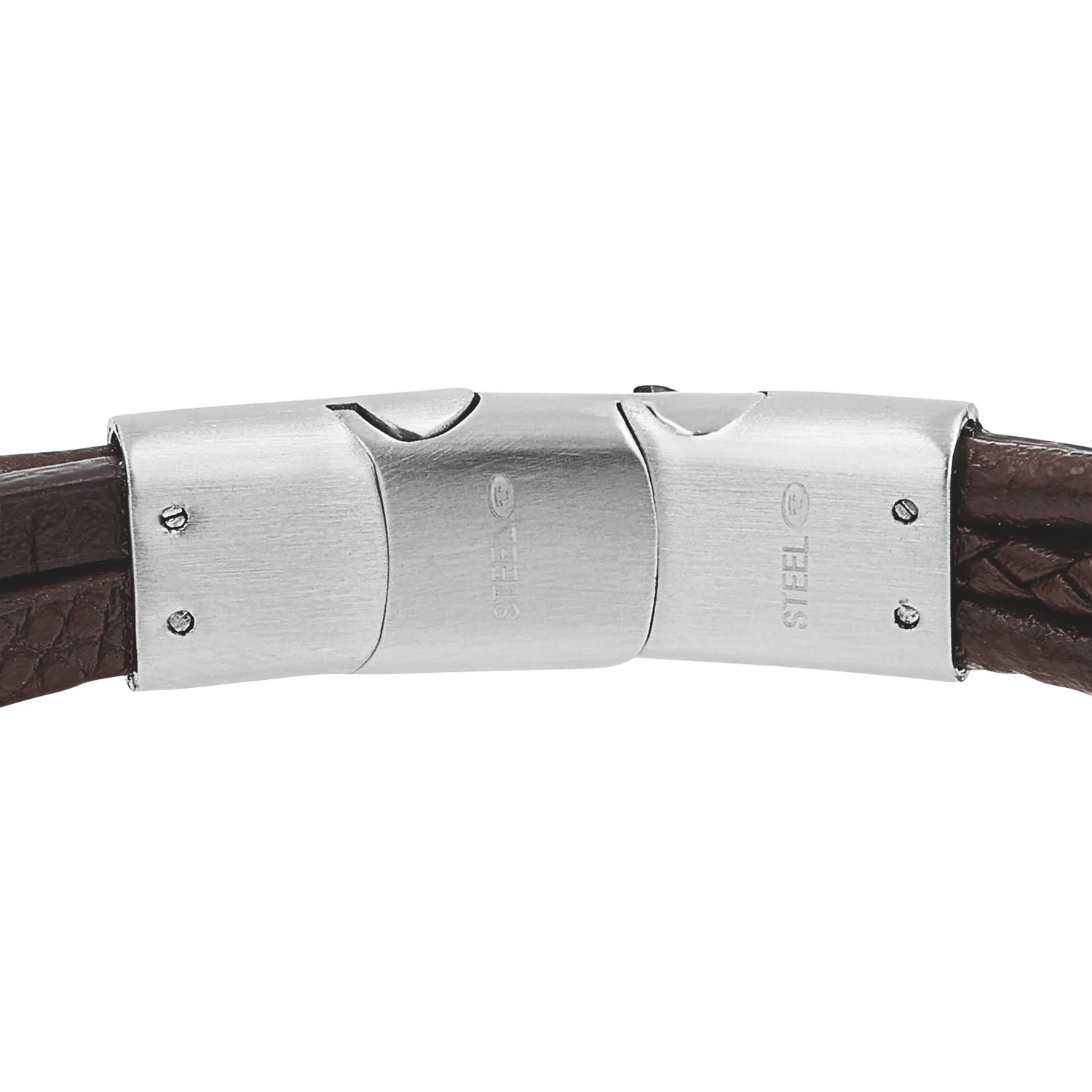 TOM TAILOR Lederarmband »Schmuck Geschenk Edelstahl Leder«