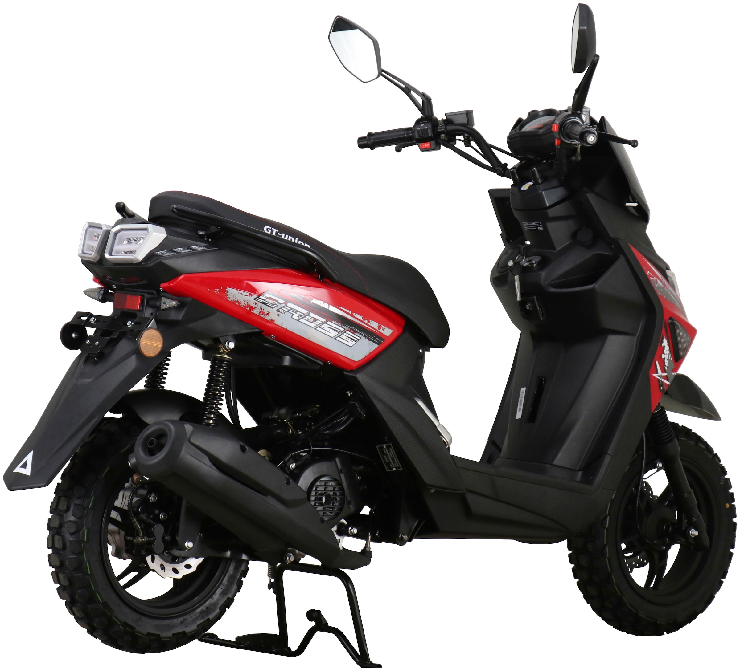 GT UNION Motorroller »PX 55 Cross-Concept 2.0 50-45«, 50 cm³, 45 km/h, Euro 5, 3 PS, mit Lenkerschloss