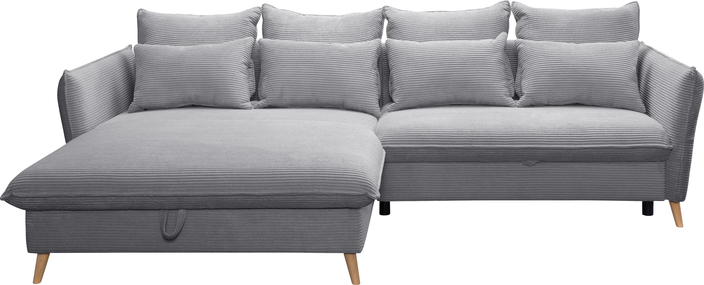 exxpo - sofa fashion Ecksofa "WALPY, elegant & modern, bequem, schmale Arml günstig online kaufen