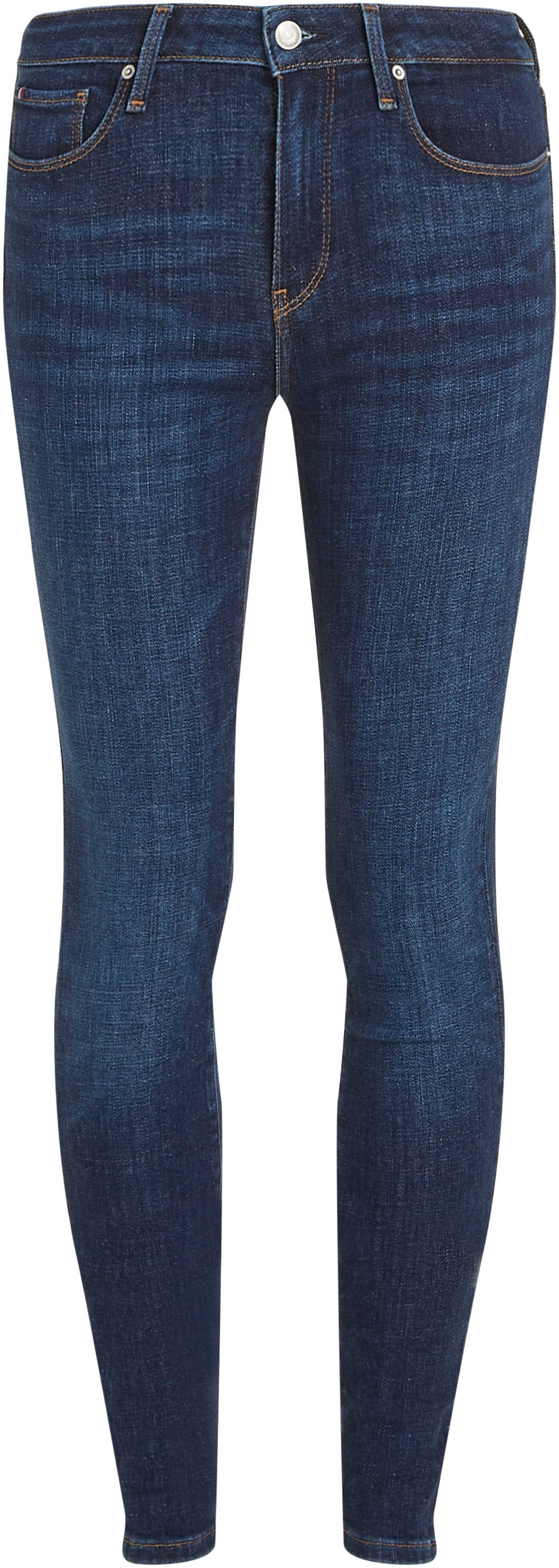 Tommy Hilfiger Skinny-fit-Jeans »TH FLEX COMO SKINNY RW GYA«, (TH FLEX COMO SKINNY RW), mit Tommy Hilfiger Logo-Badge