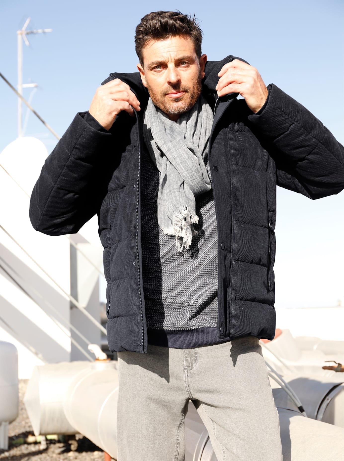 New Canadian Blouson, mit Kapuze günstig online kaufen