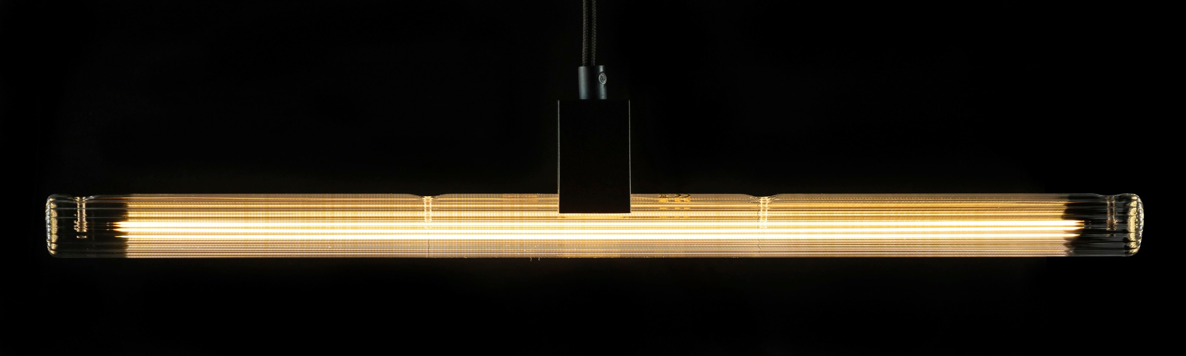 SEGULA LED-Leuchtmittel »LED Linienlampe S14d 500mm klar geriffelt«, S14d, 1 St., Warmweiß, LED Linienlampe S14d 500mm klar geriffelt, 2700K,6,2W, CRI 90, dimmbar