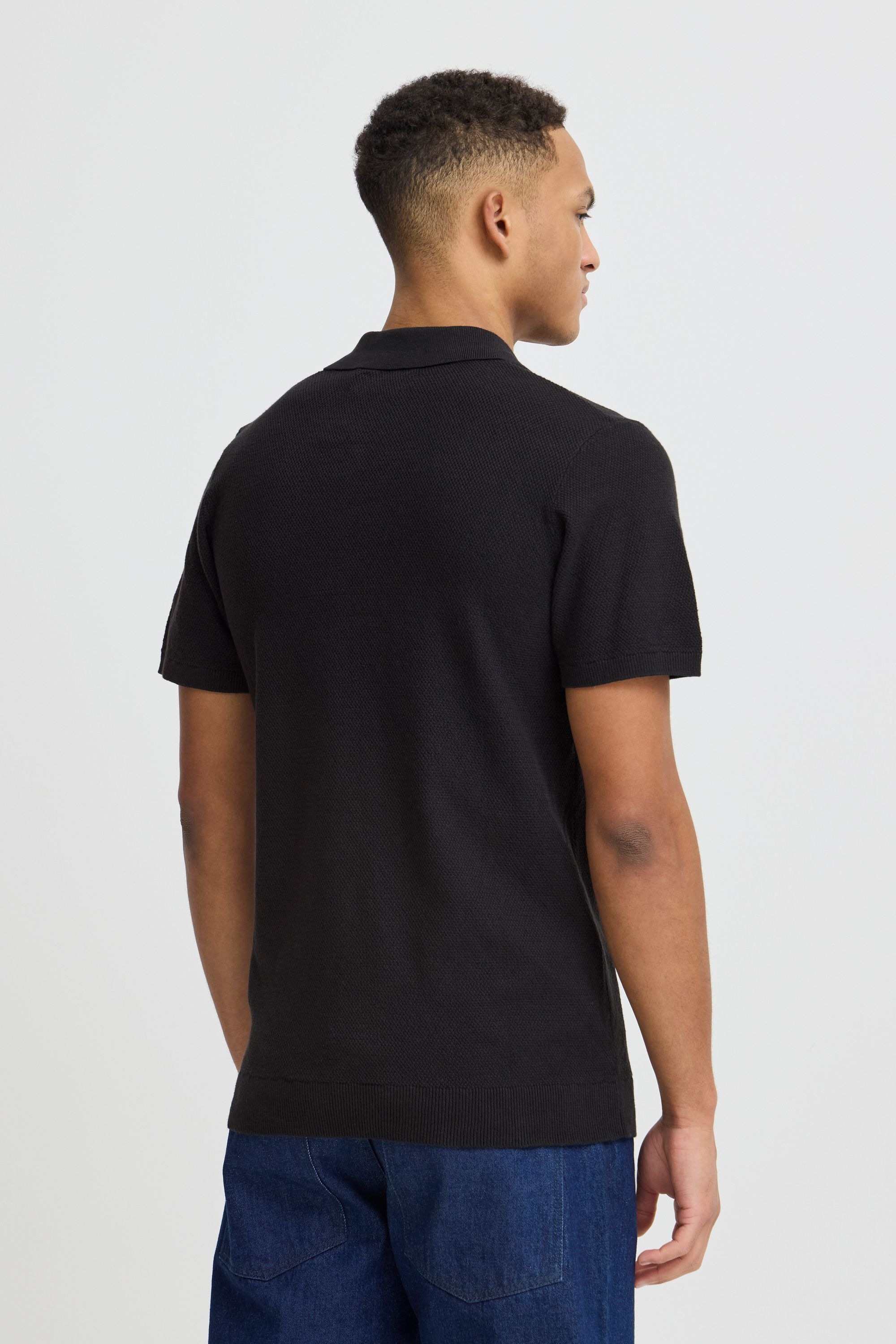 Poloshirt BLEND BHAlk Homme Noir XXL 3