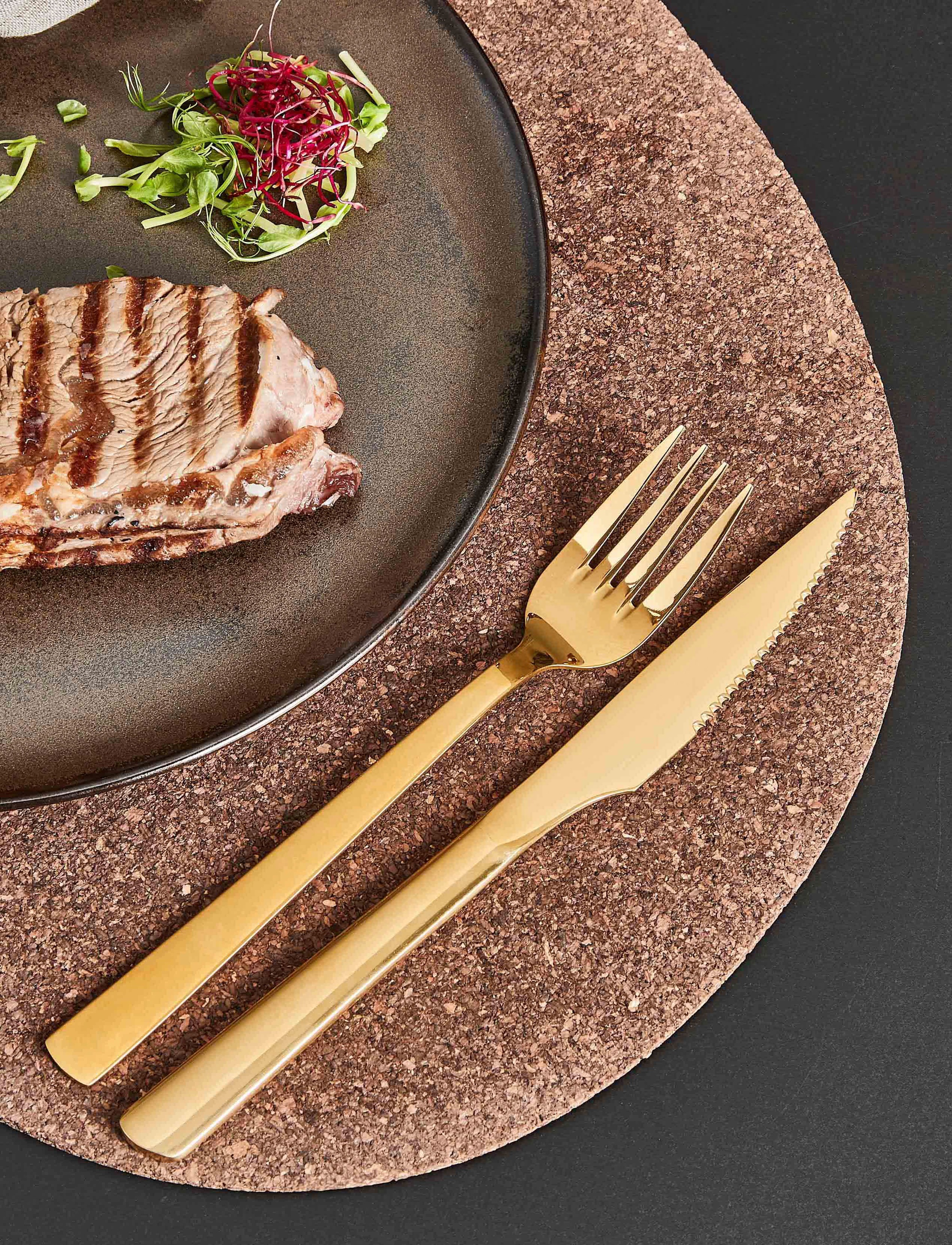 aida RAW Steakbesteck "RAW" PVD-beschichtete Oberfläche günstig online kaufen