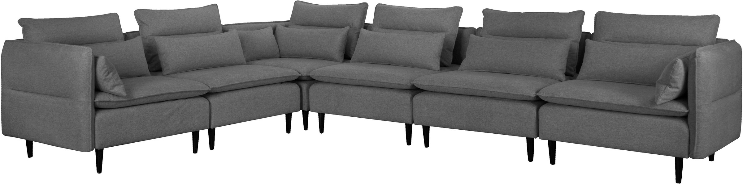 andas Ecksofa »ALVIK L-Form«, zusammengesetzt aus Modulen, erweiterbar mit Modulen der Serie