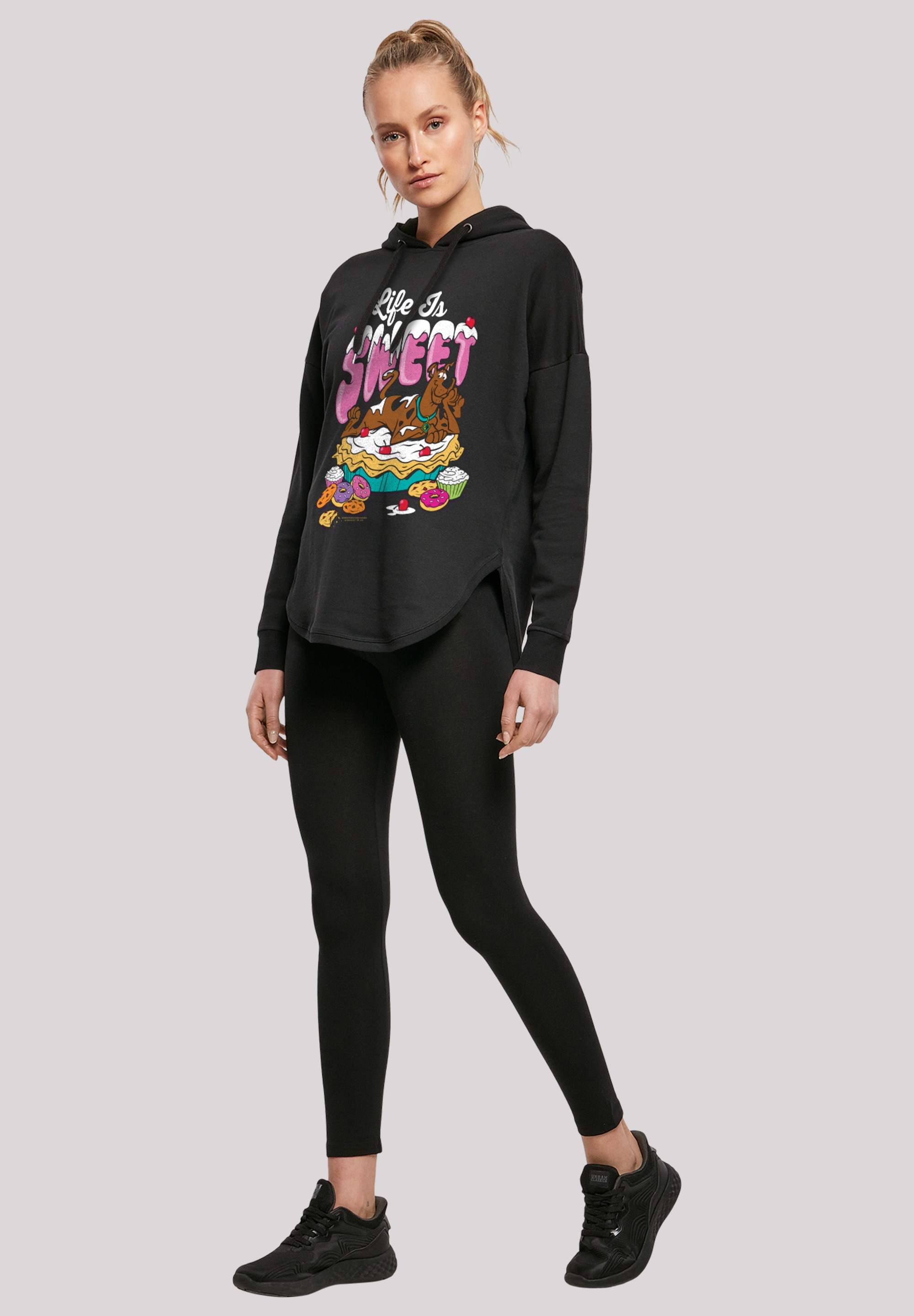 F4NT4STIC Kapuzenpullover »Scooby Doo Life Is Sweet«, Print
