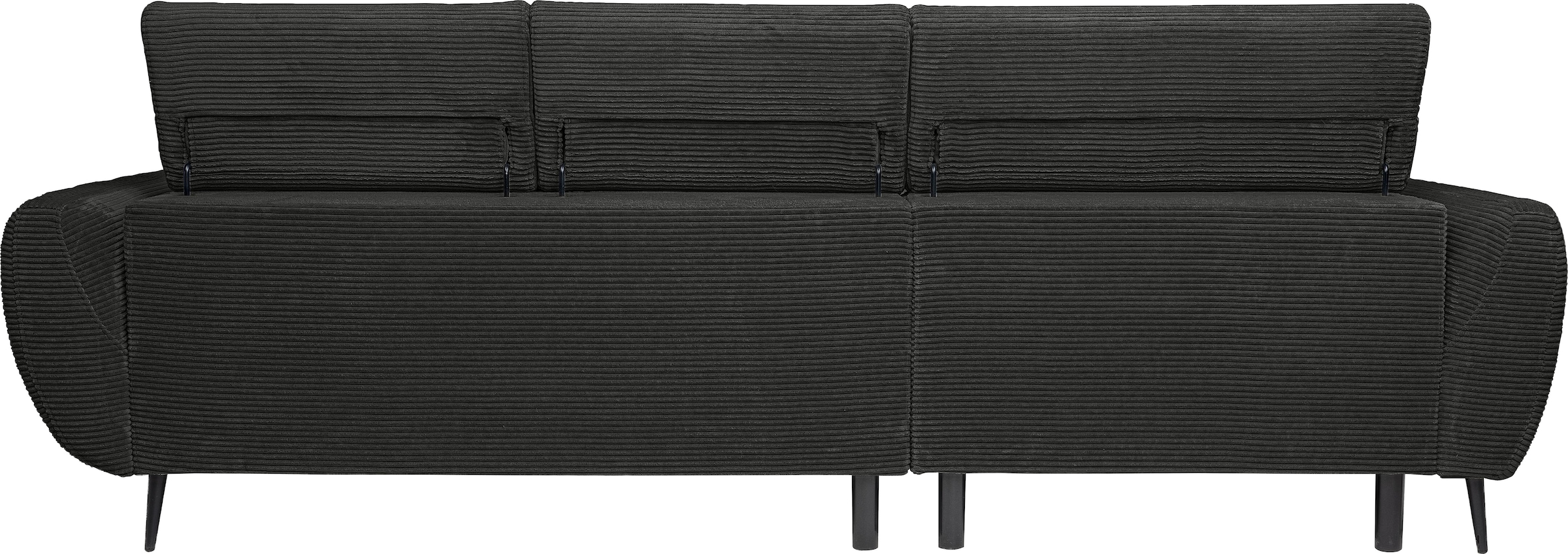 WERK2 Ecksofa »Alisson, mit elektrischer Sitztiefenverstellung, L-Form, Breite 277 cm«, Alisson – flexibler Komfort mit modernem Design und smarten Details.