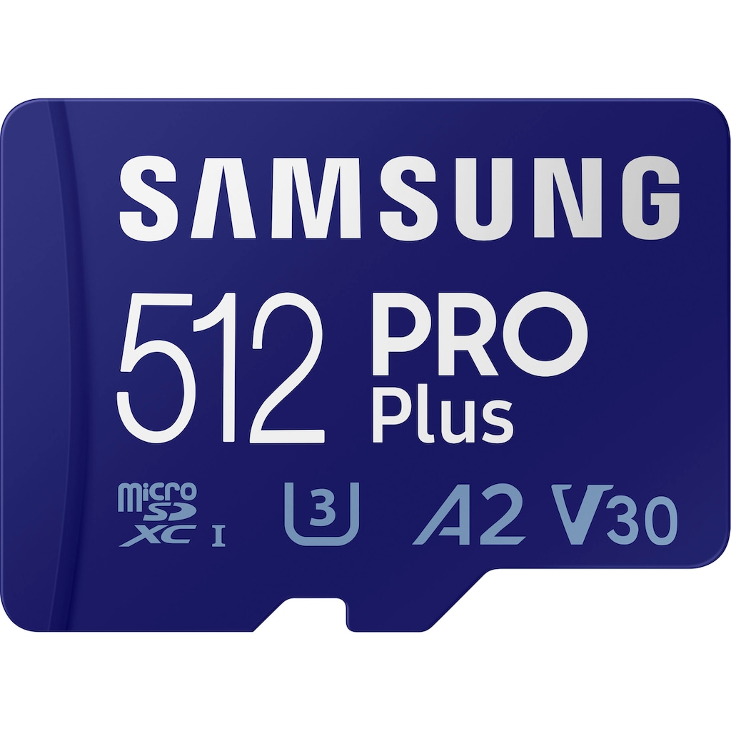 Samsung Speicherkarte »PRO Plus microSDXC Full HD & 4K UHD inkl. USB-Kartenleser«, (UHS Class 10 160 MB/s Lesegeschwindigkeit)