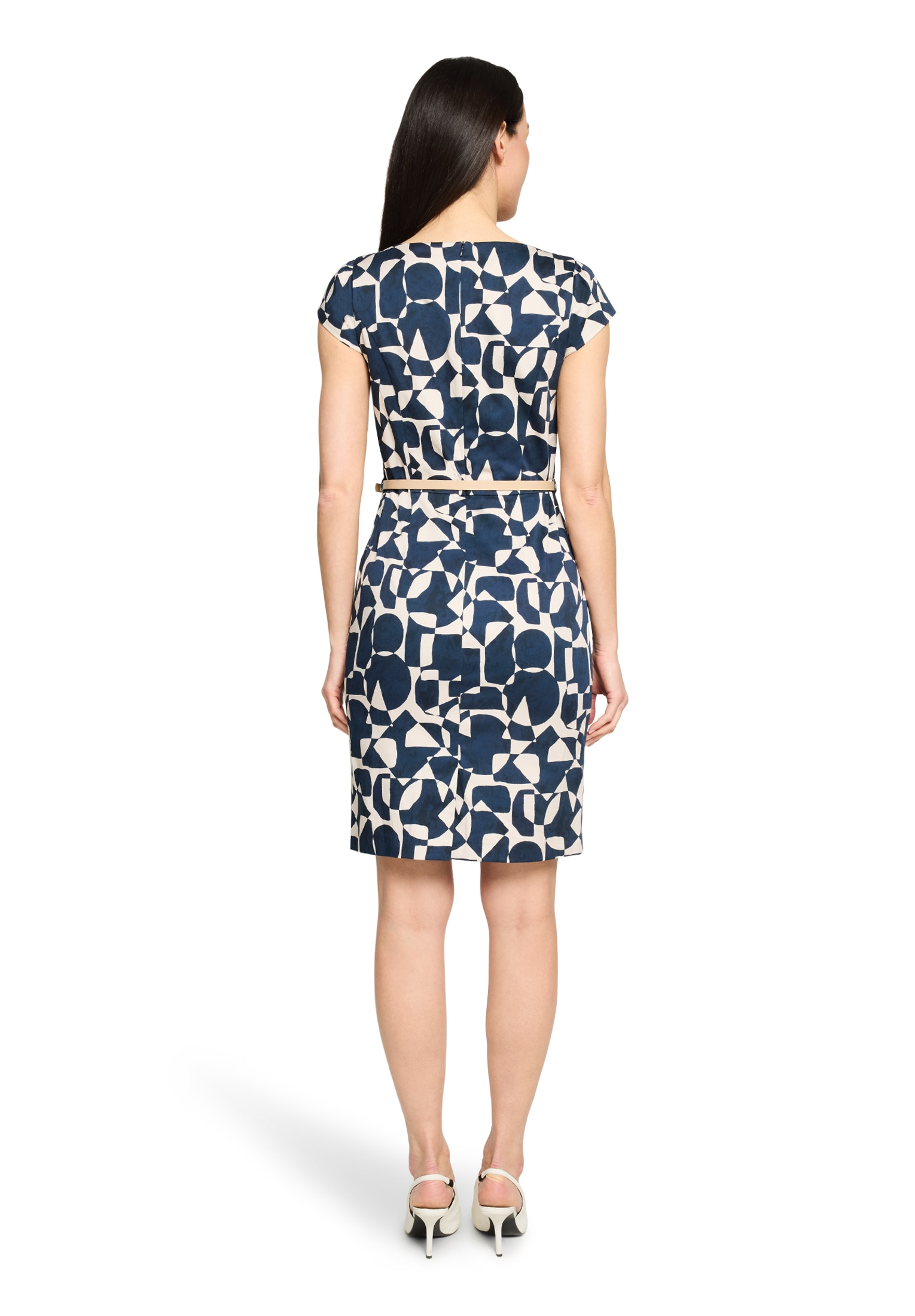 Betty&Co Etuikleid »Damen mit Gürtel« Ohne Tasche