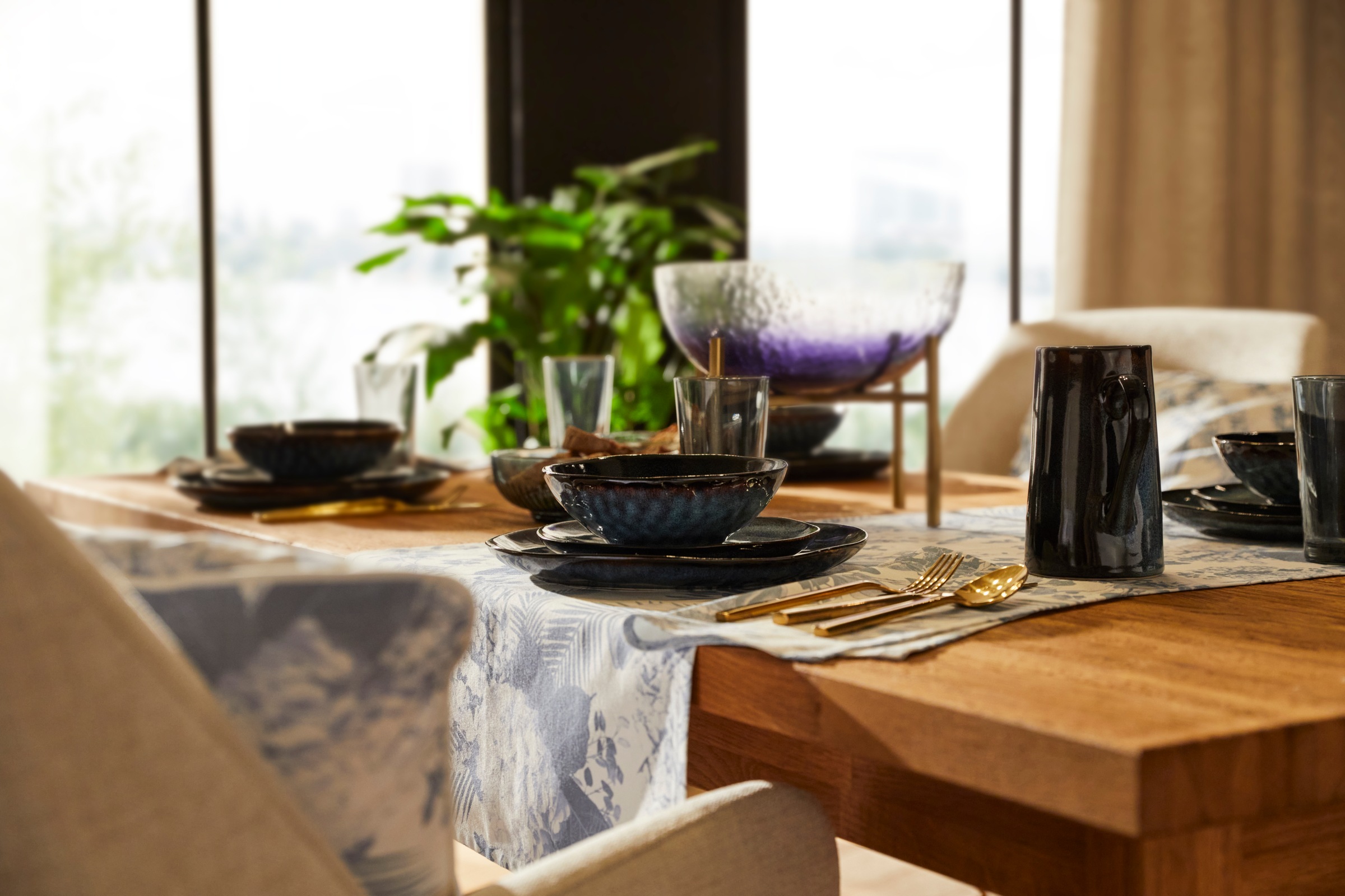 Guido Maria Kretschmer Home&Living Besteck-Set »GMK, Golden Look«, (Set, 30 tlg.), Tafelbesteck, Präsentschachtel, PVD gold mattiert