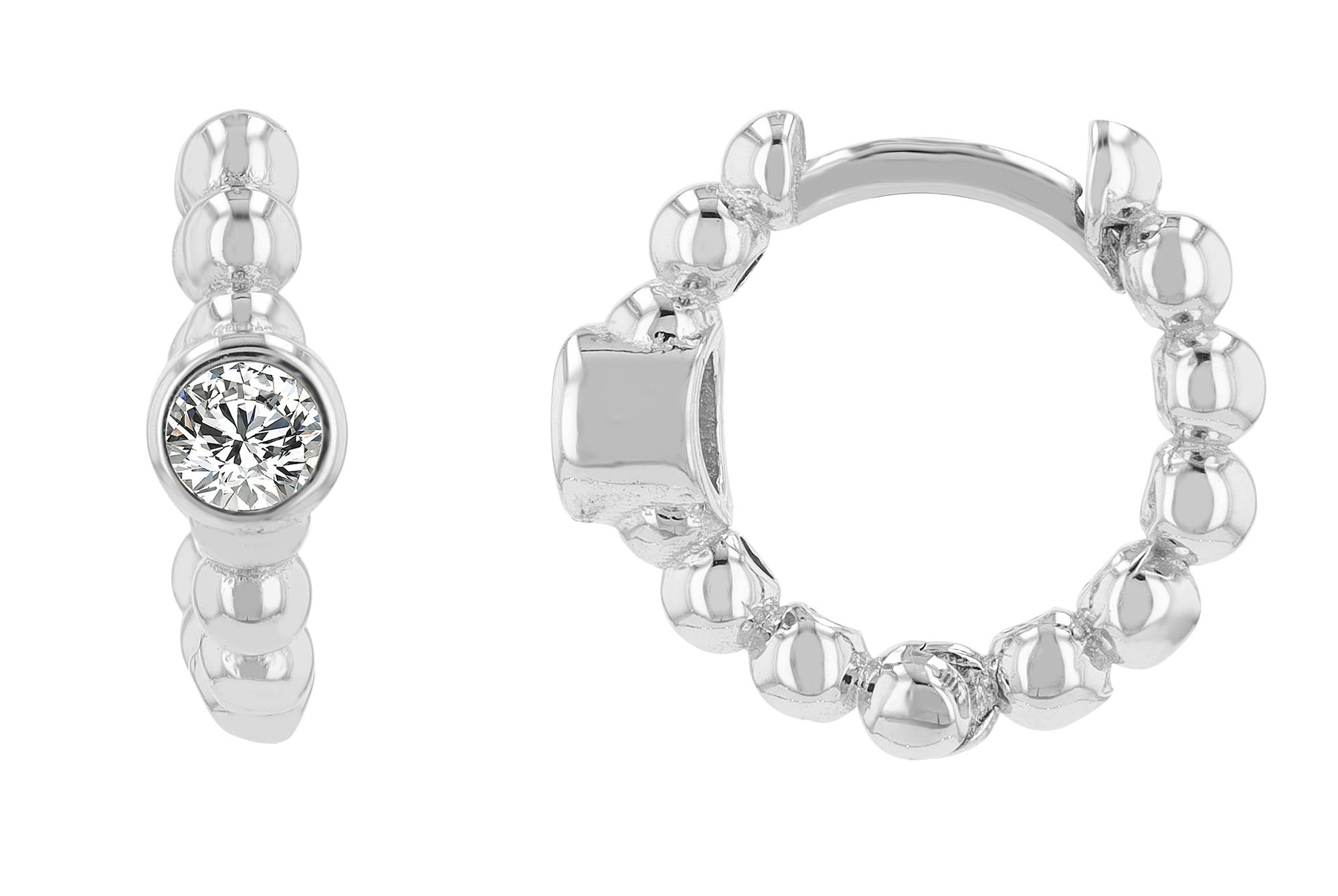 Adelia´s Paar Creolen "Damen Ohrringe – Creole aus 925 Silber" Ideal als Ge günstig online kaufen