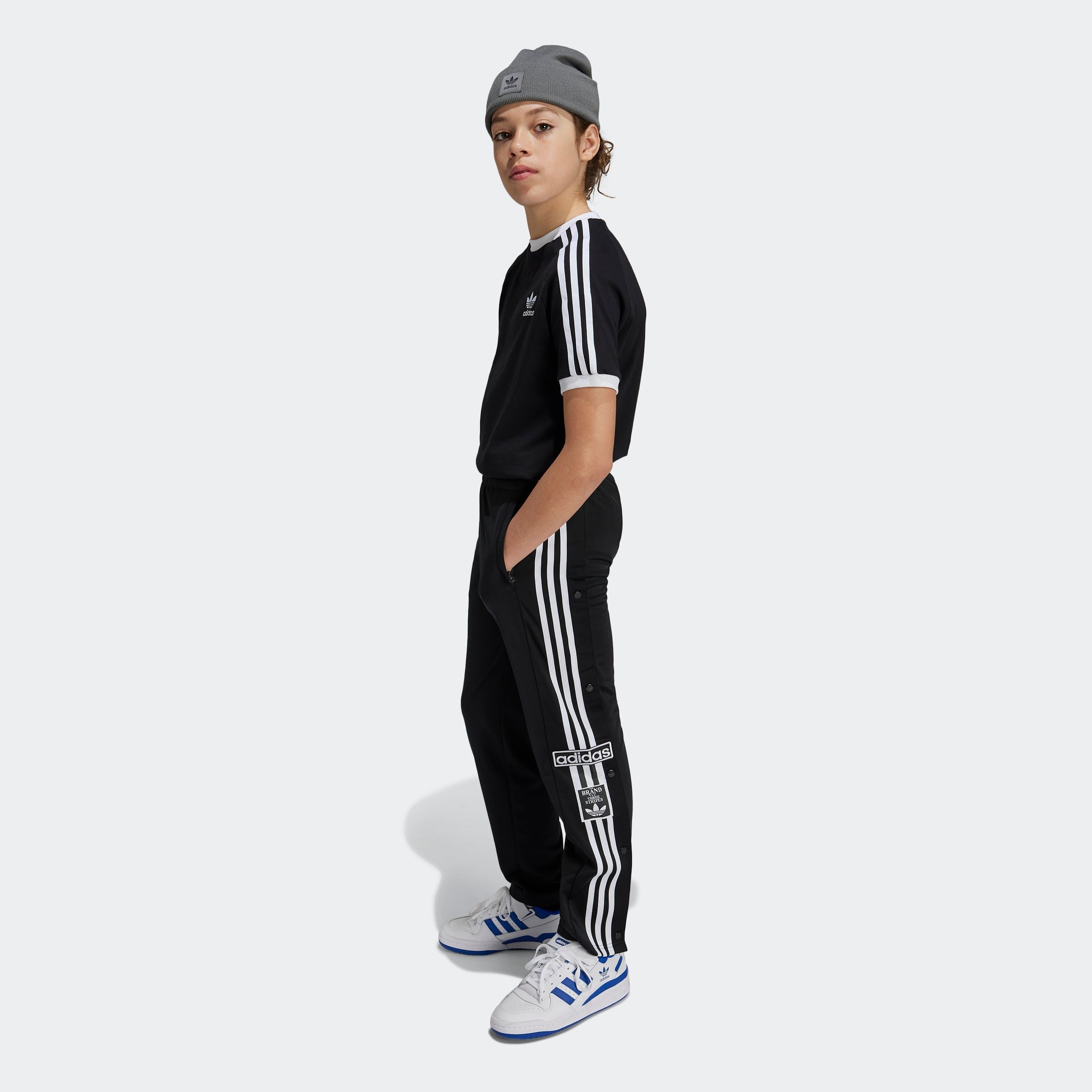 adidas Originals T-Shirt »3 STRIPE TEE«, drei Streifen Shirt für Kinder