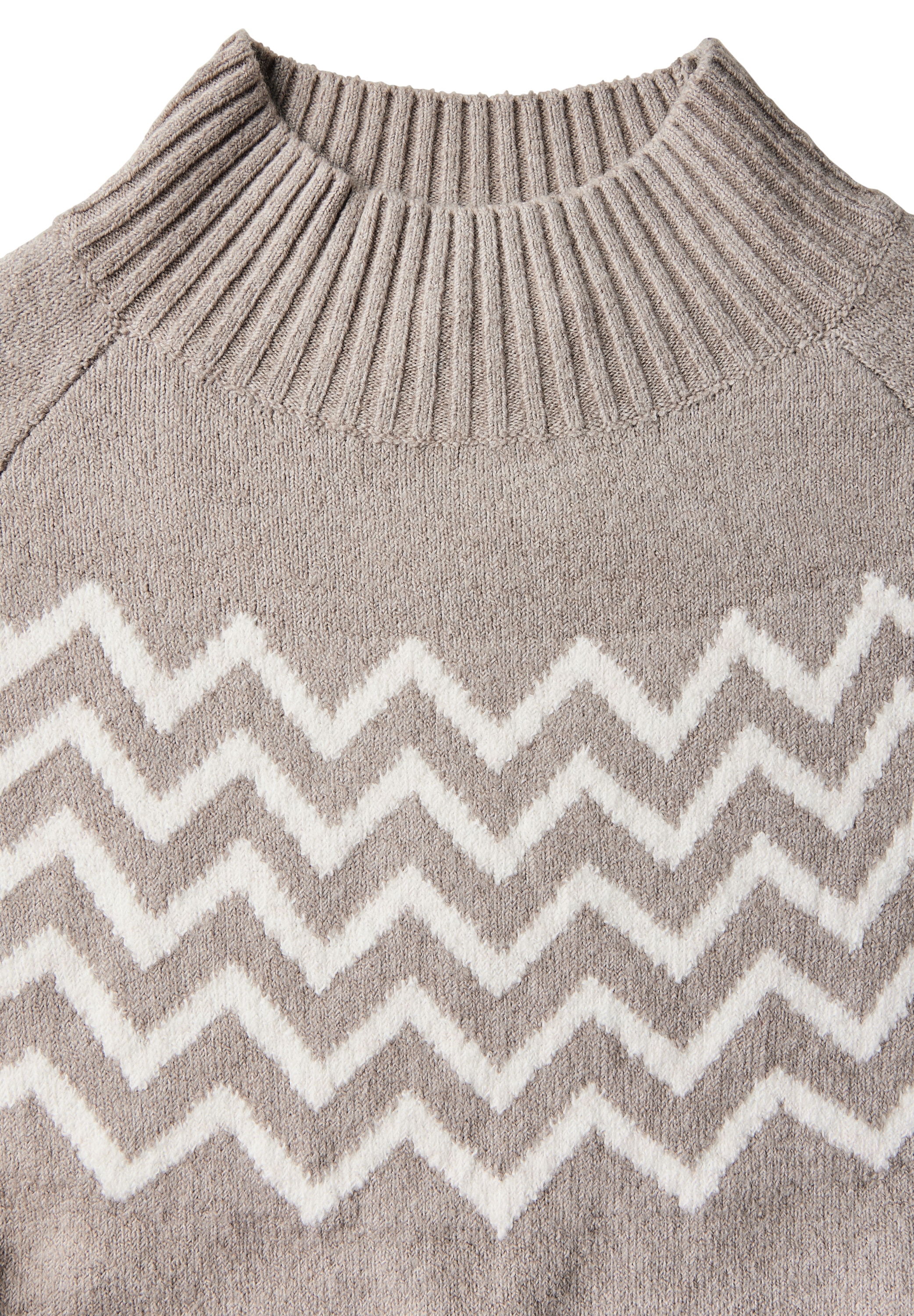 STREET ONE Strickpullover, mit grafischem Muster