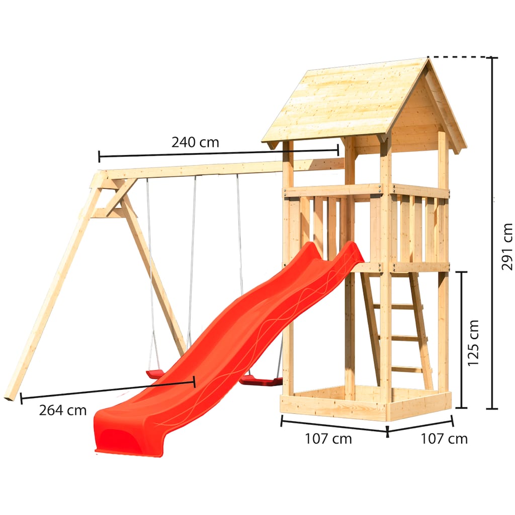 KONIFERA Spielturm »Rosie«