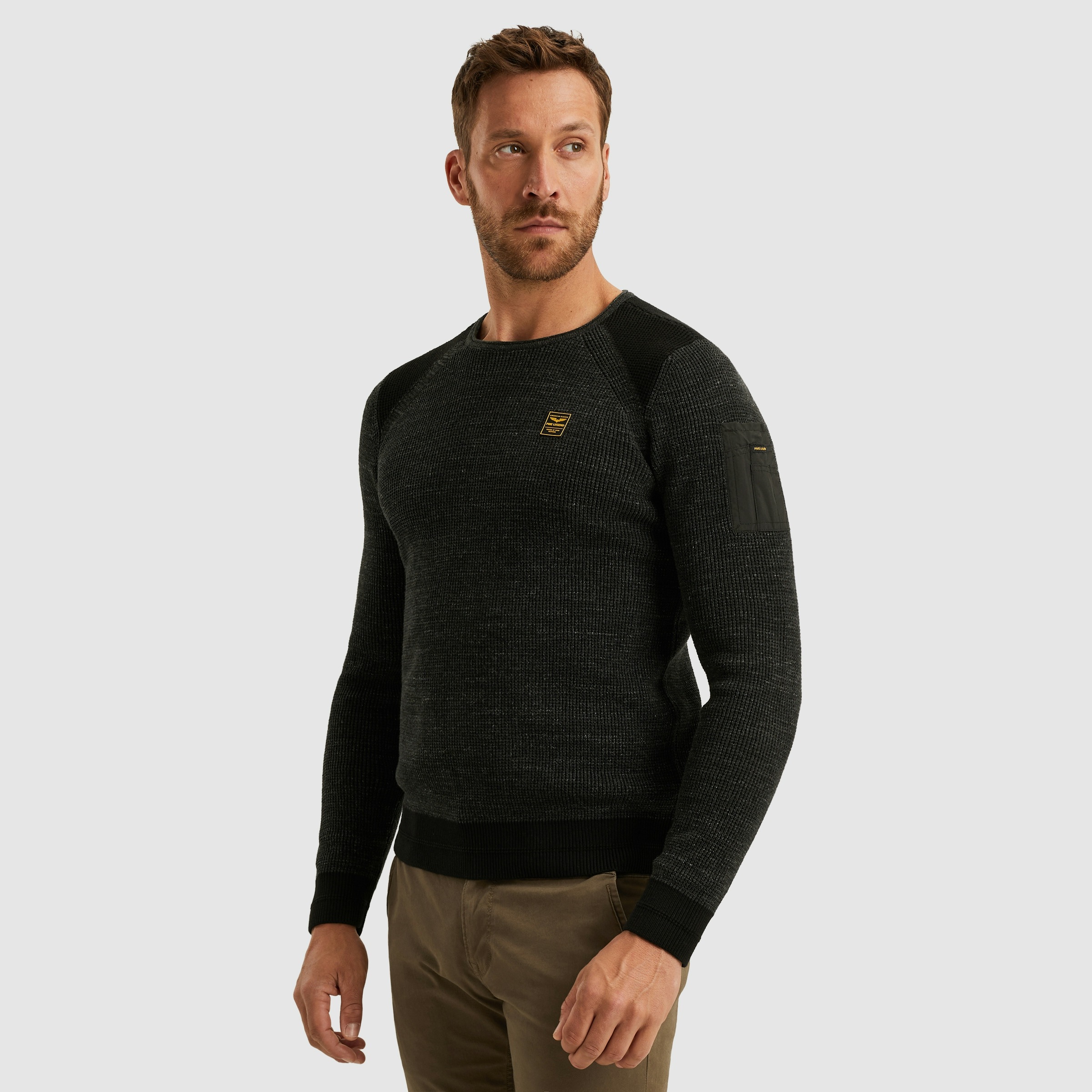 PME LEGEND Rundhalspullover günstig online kaufen