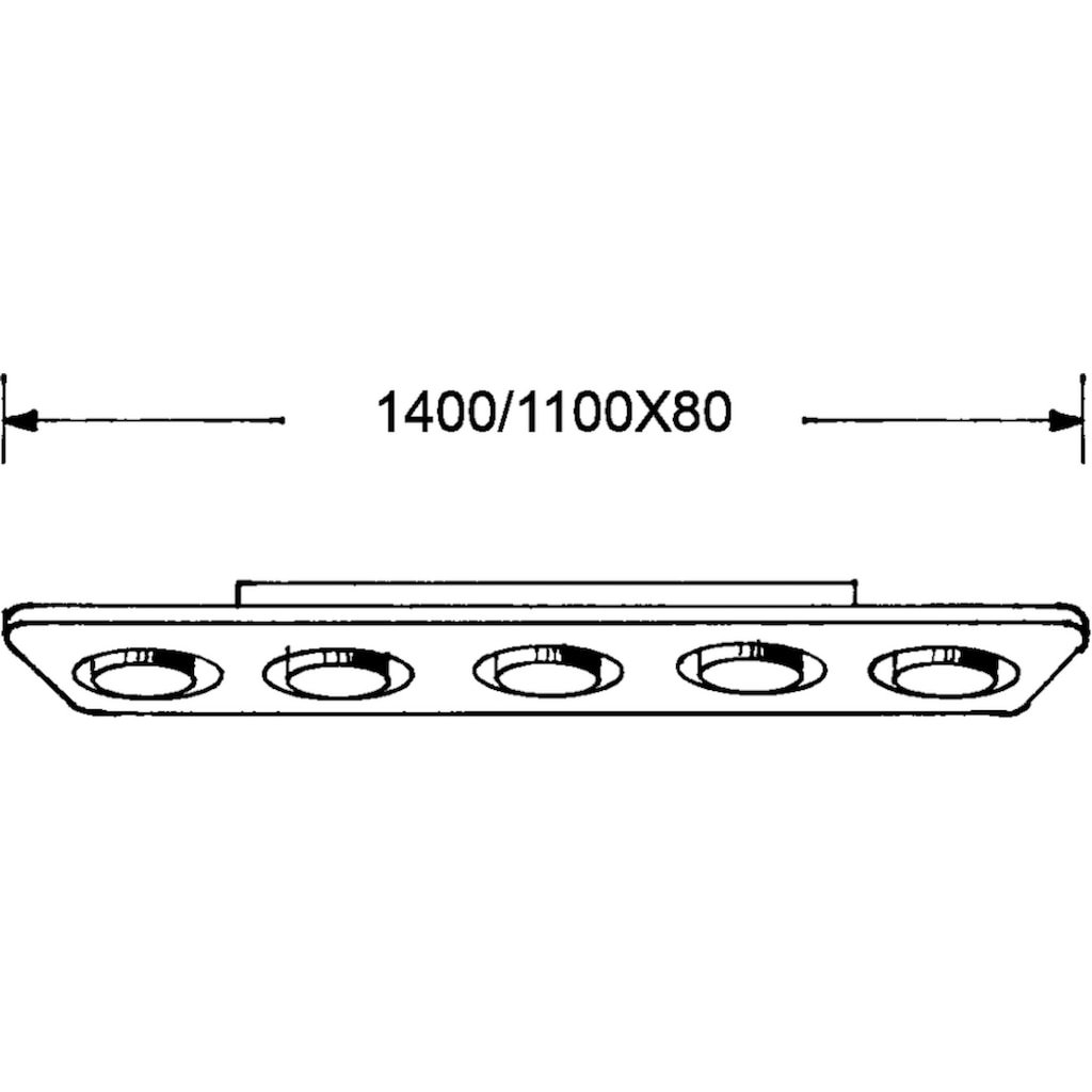 EVOTEC LED Deckenleuchte »LIGHT WAVE«