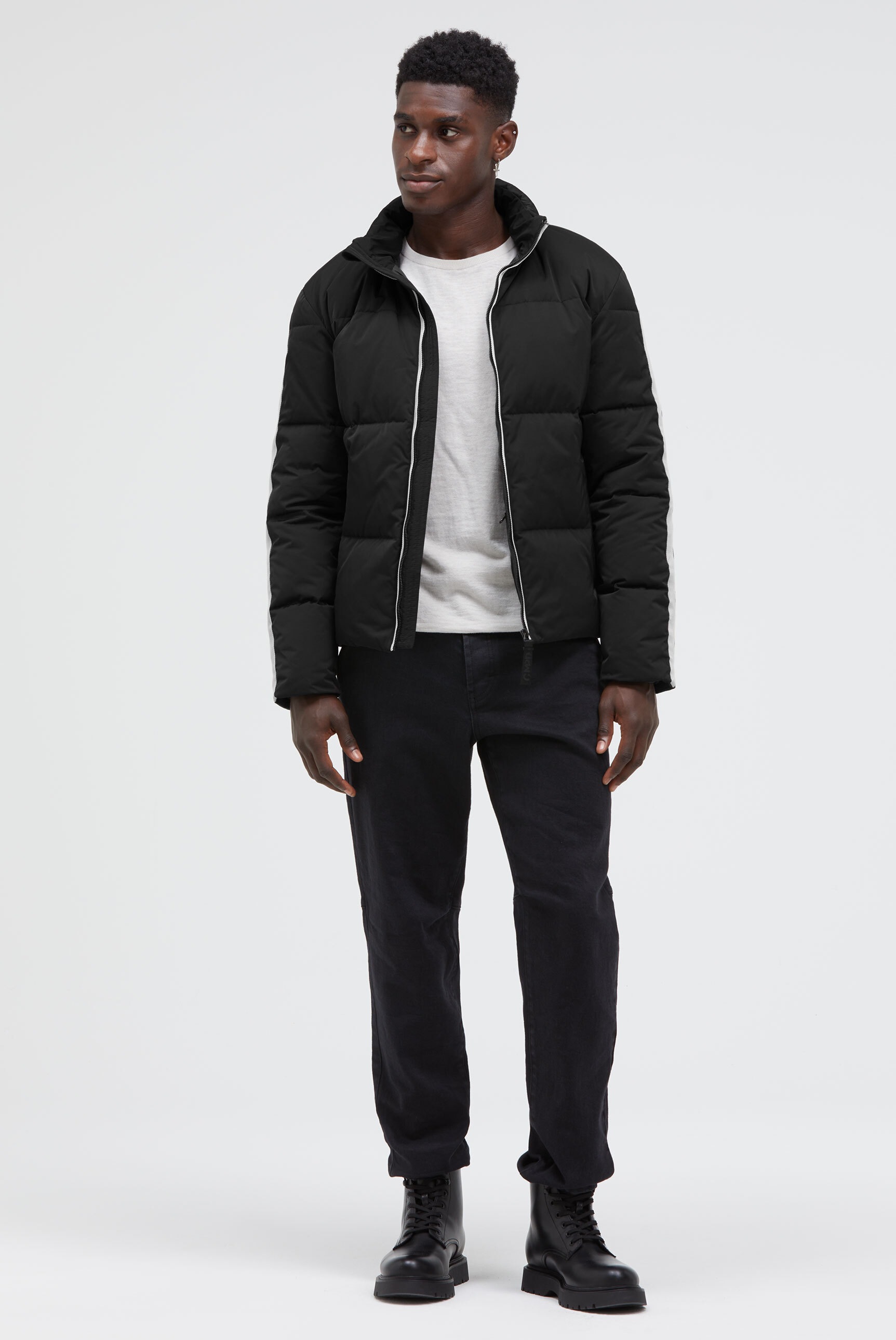 Thumbnail - CMPD Steppjacke mit Kapuze mit verstellbarem Gummizug im Saum