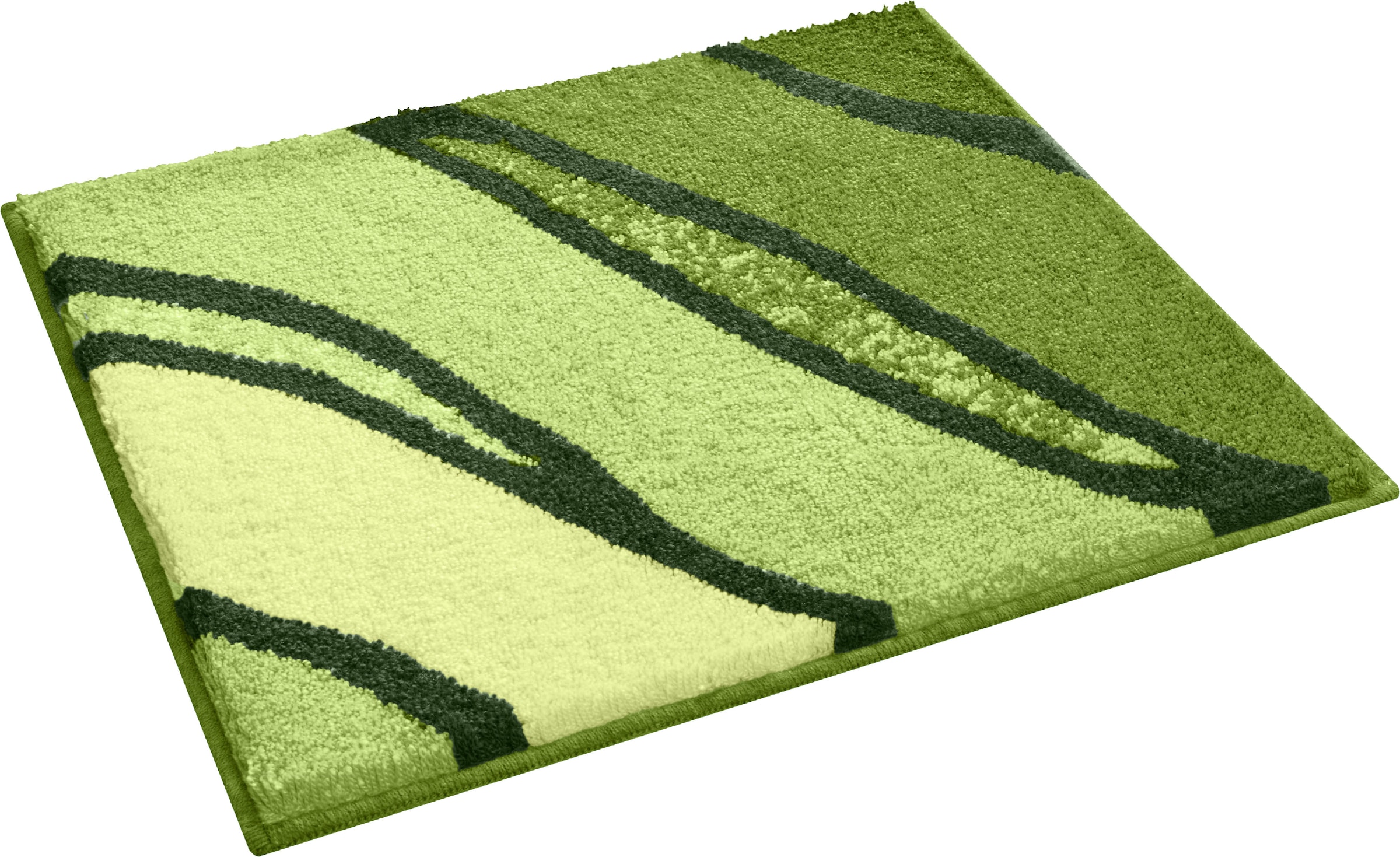 Grund Badematte »Belize, Badvorleger, Badezimmer Teppich, sehr weich«, rutschhemmend beschichtet, schnell trocknend-fußbodenheizungsgeeignet, weiche Haptik, auch als 3 teiliges Set erhältlich, Made in Europe