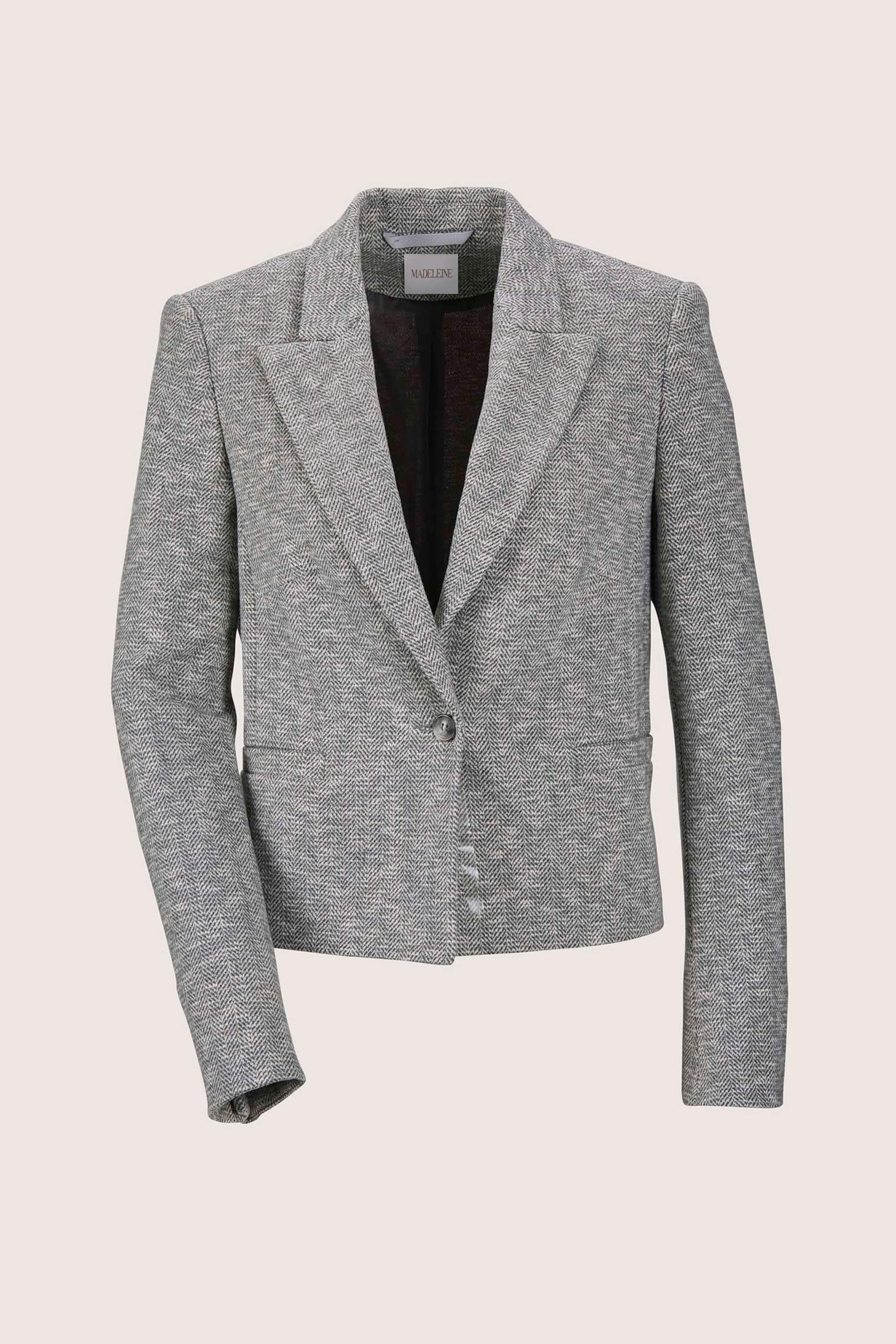 MADELEINE Jerseyblazer "Blazer Modischer Jersey-Blazer in Boxy-Form"